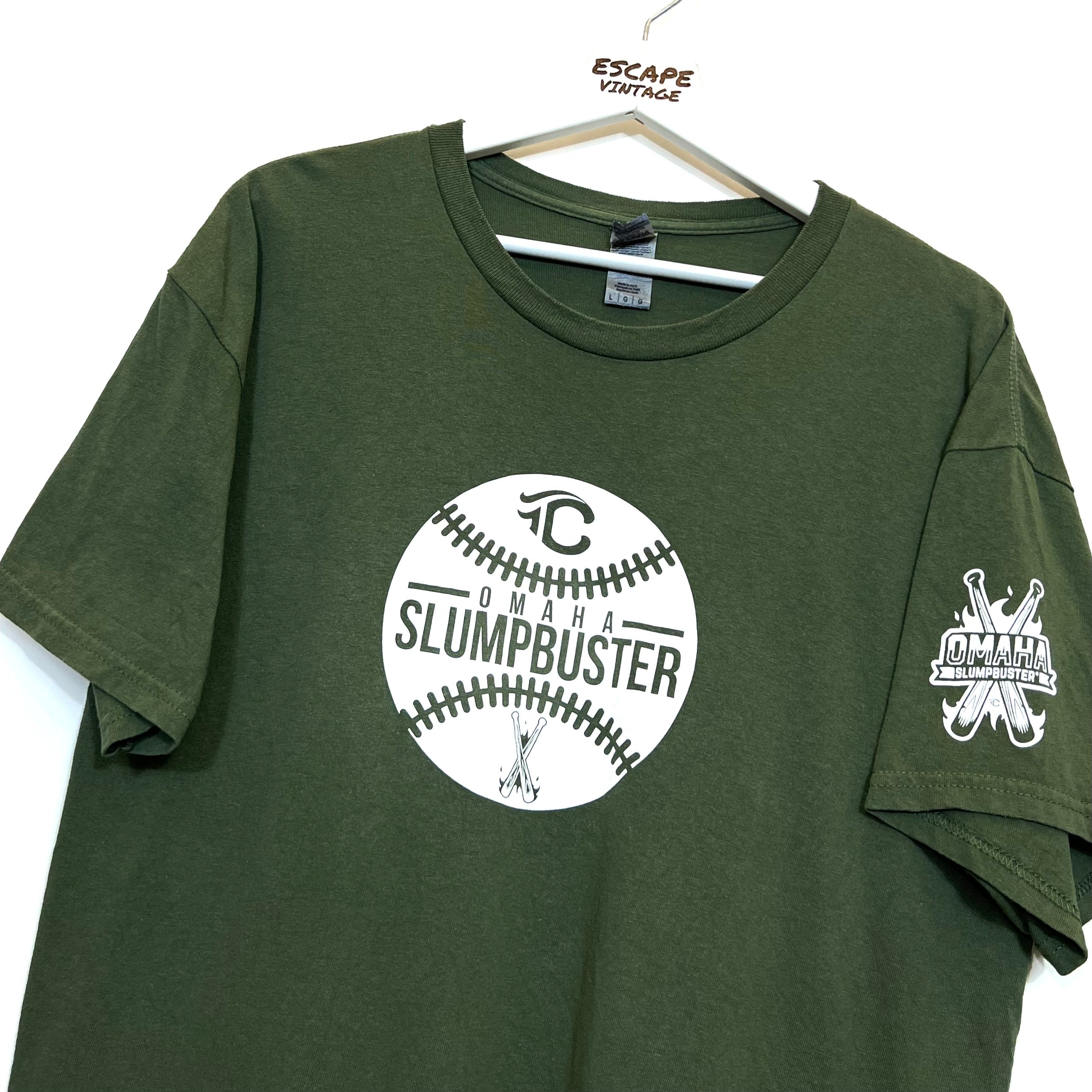 T-Shirt Gildan Baseball Vintage [L]