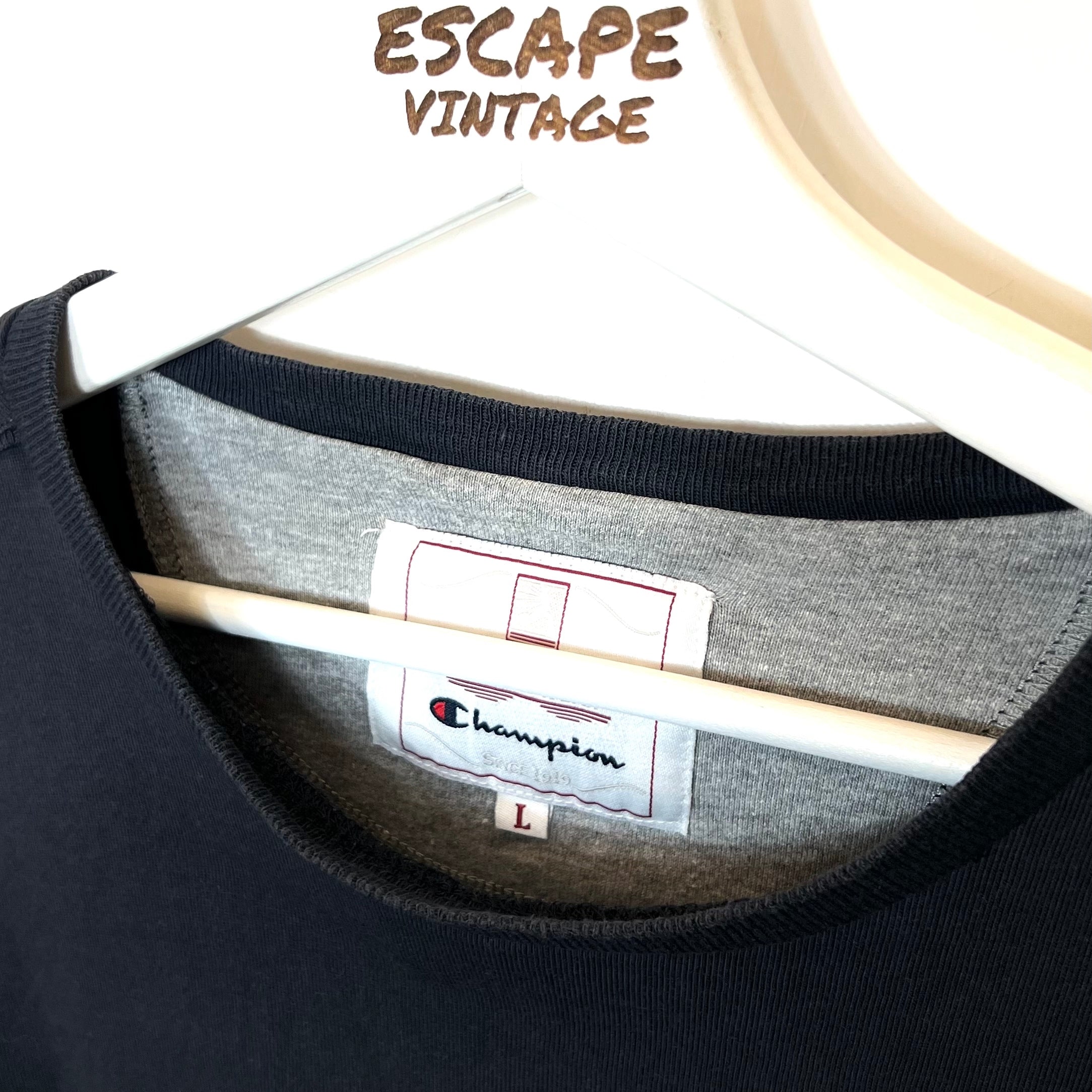 00s Felpa Champion Vintage [M]