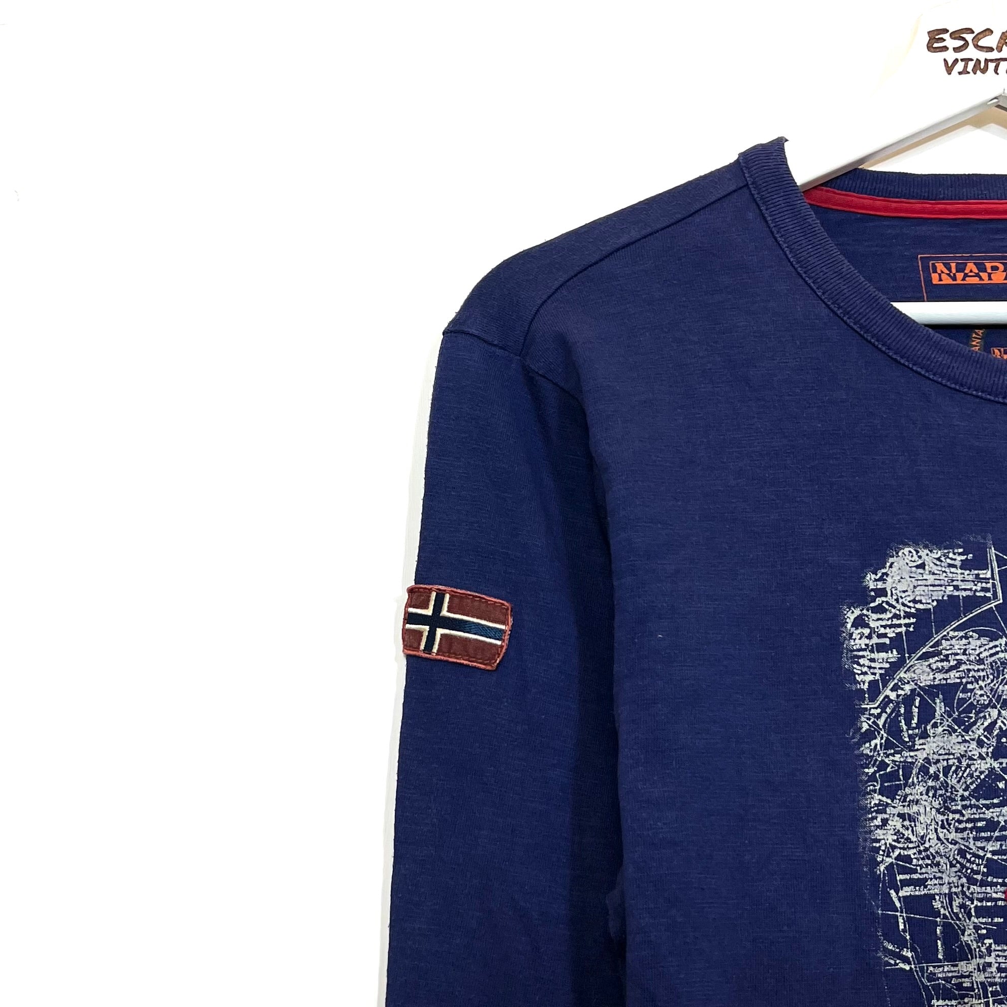 T-Shirt Napapijri Maniche Lunghe Vintage [S]