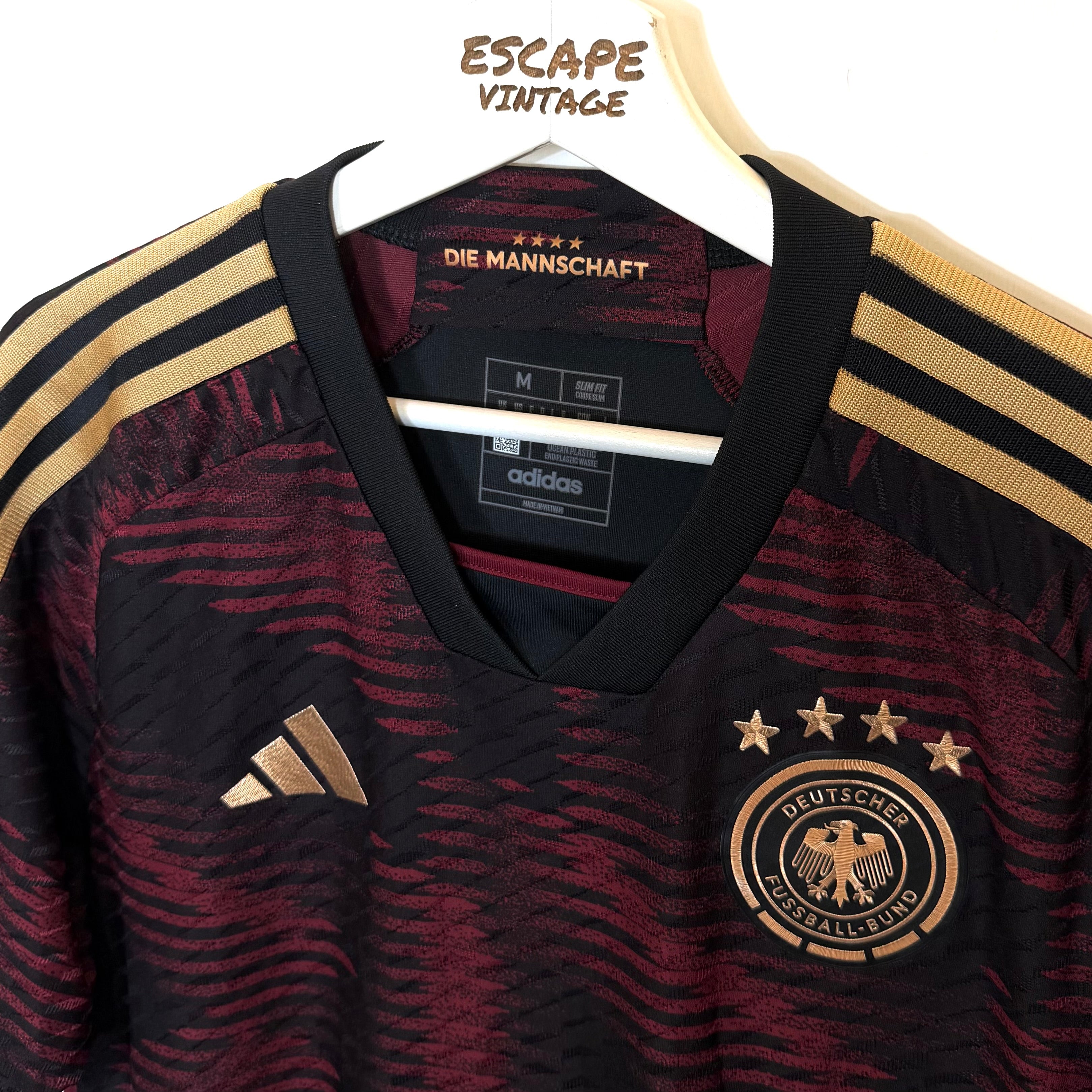 T-Shirt Adidas Calcio Vintage [M]