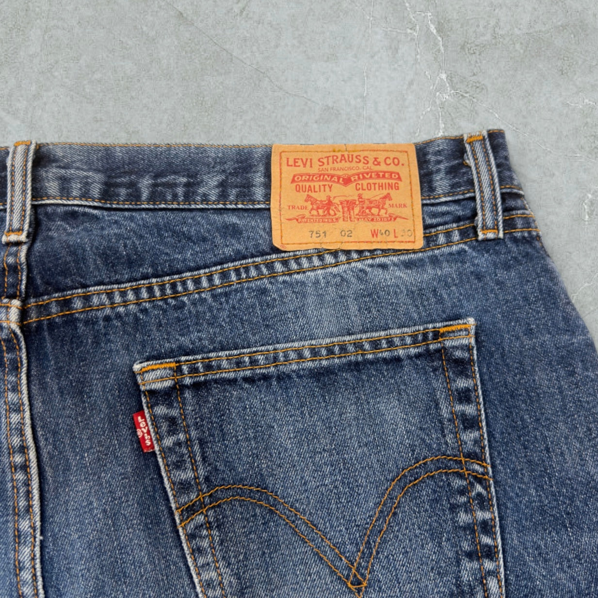 Jeans Levis 751 Vintage [54 IT]