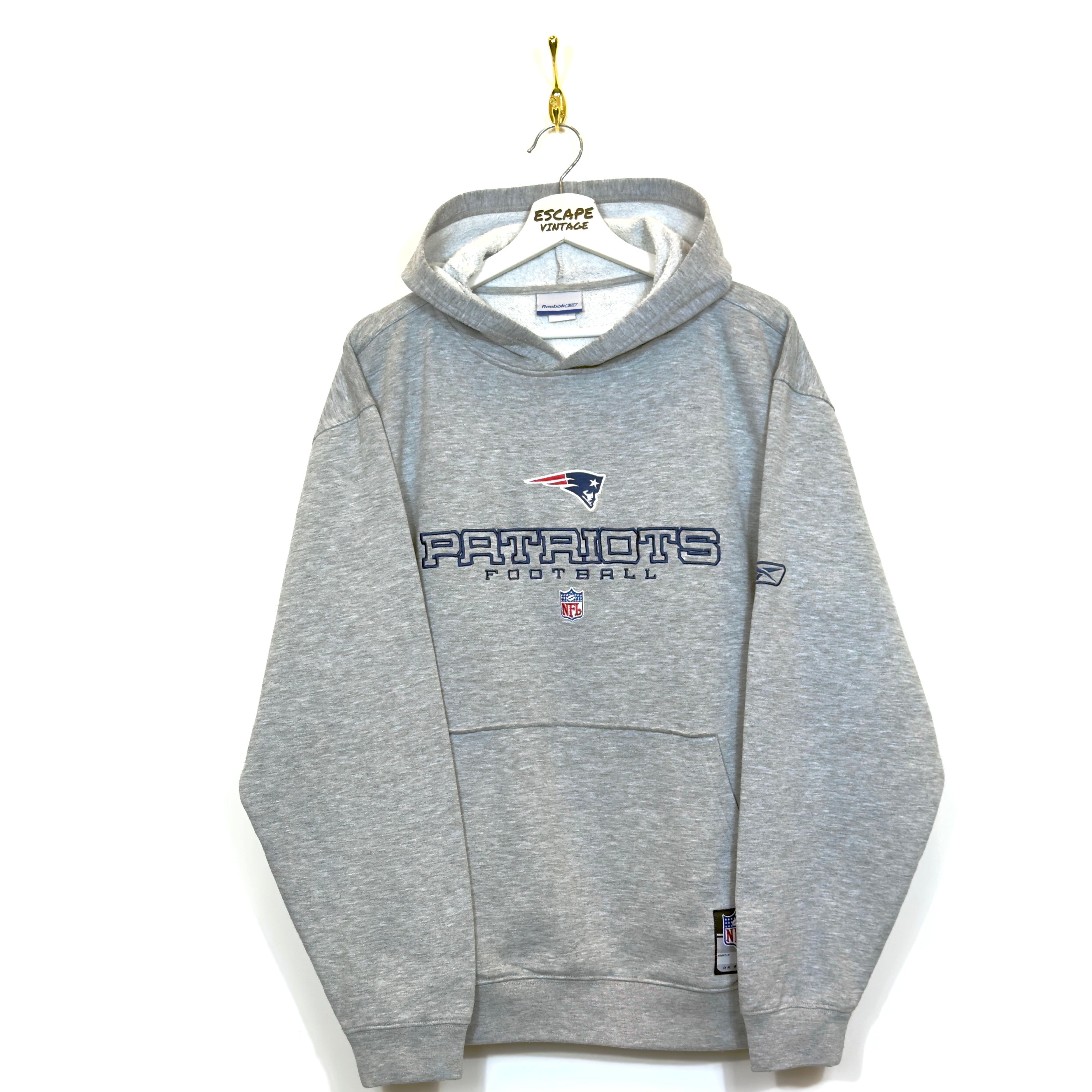 00s Felpa Reebok NFL Patriots Vintage [L]