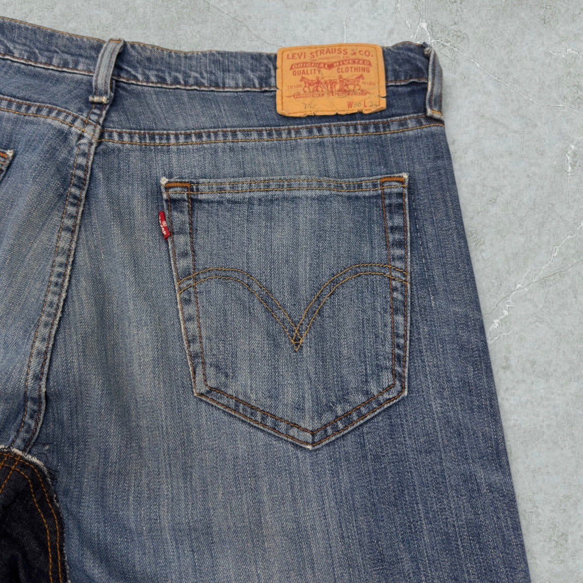 [LIMITED EDITION] Jeans Levis Patchwork Ultra Baggy Vintage [50 IT]