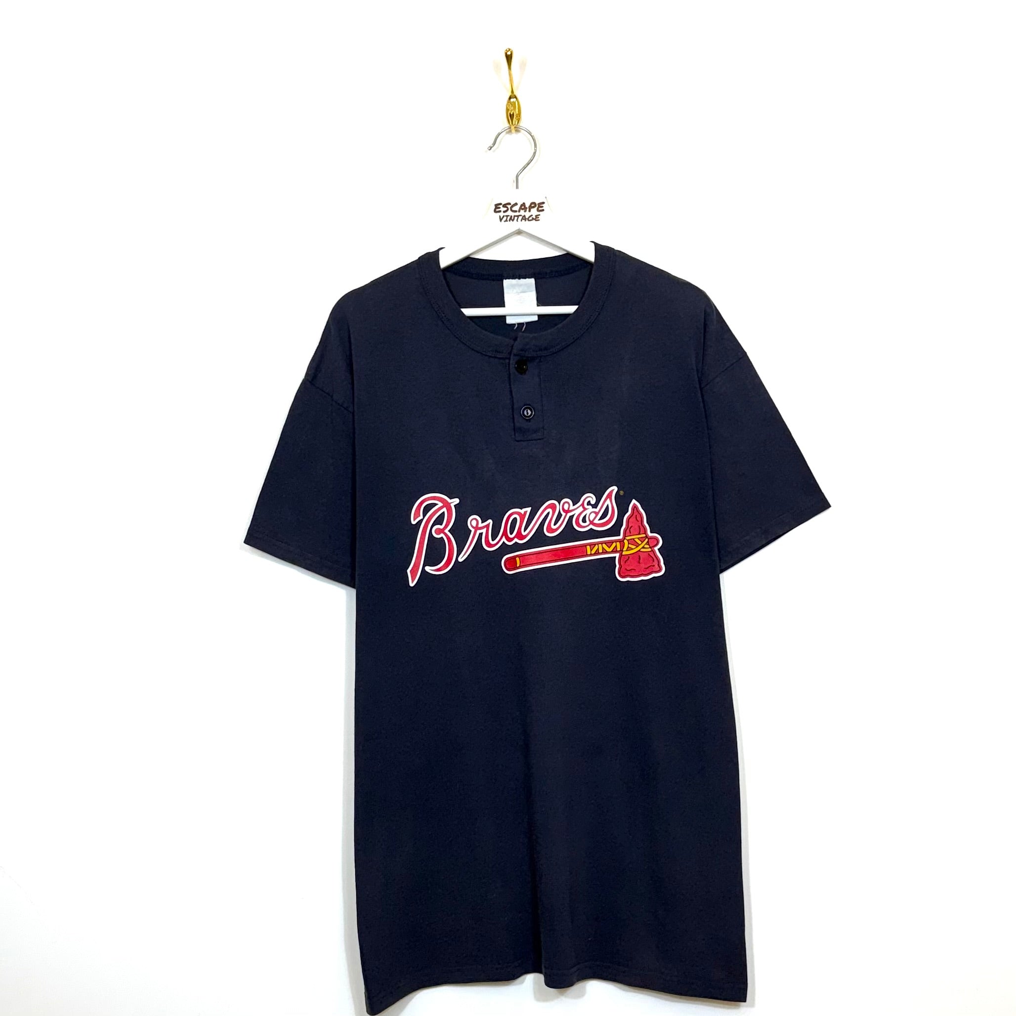T-Shirt Majestic Button Down Vintage [XL]