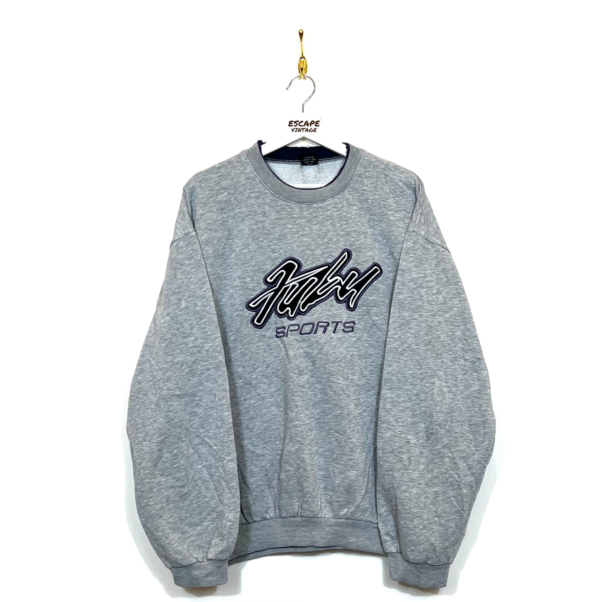 00s Felpa Fubu Big Logo Vintage [XL]