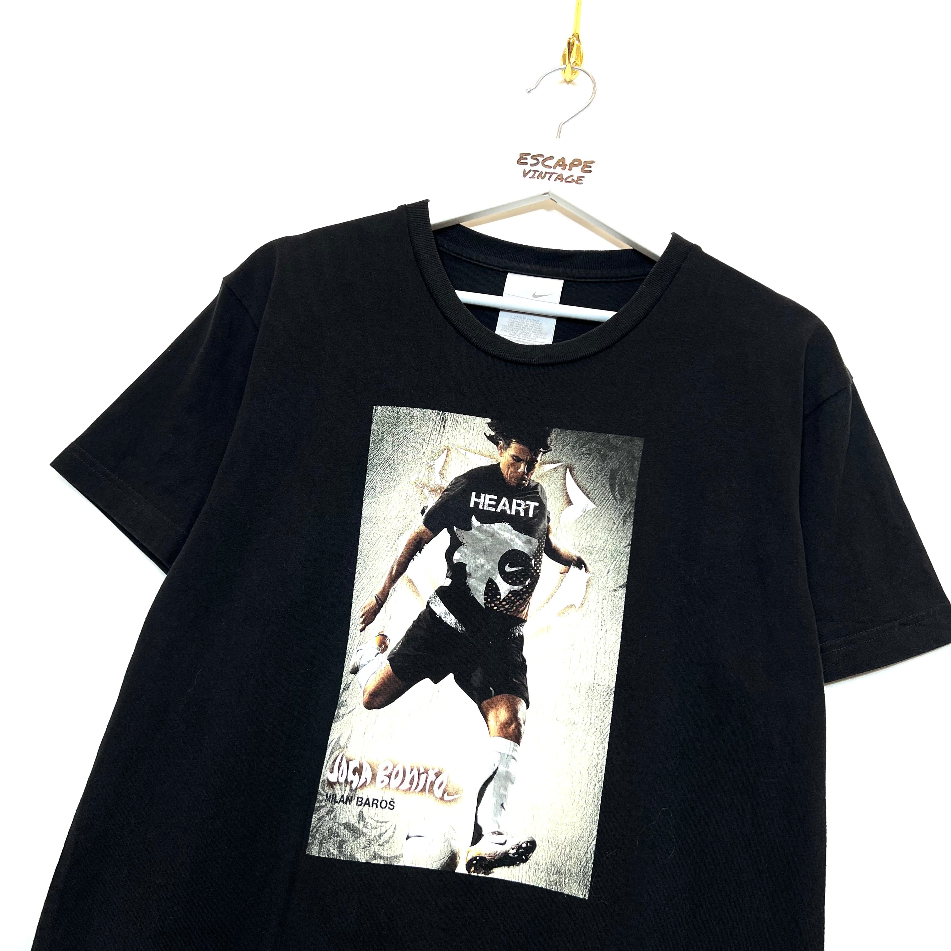 00s T-Shirt Nike Grafica Vintage [M]