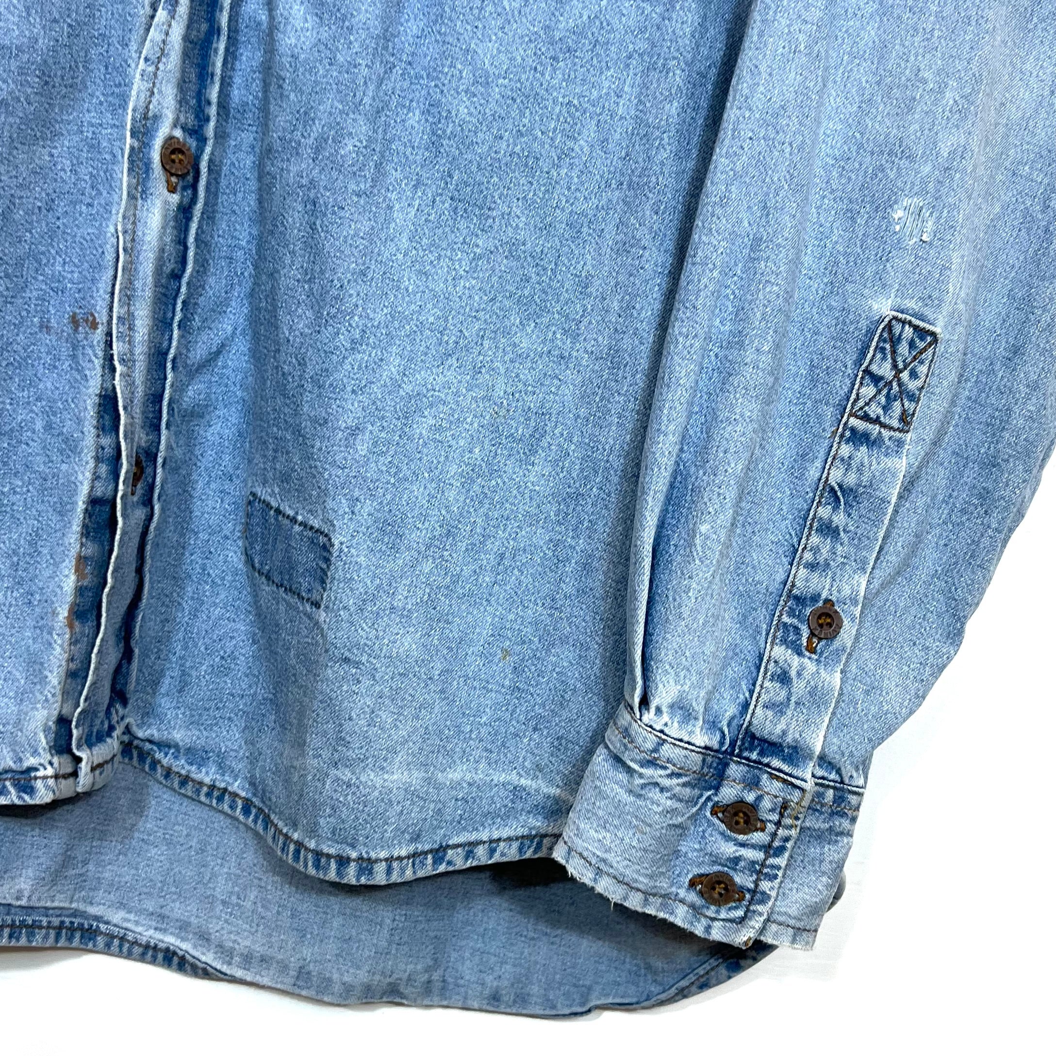 Camicia Avirex In Denim Vintage [L]