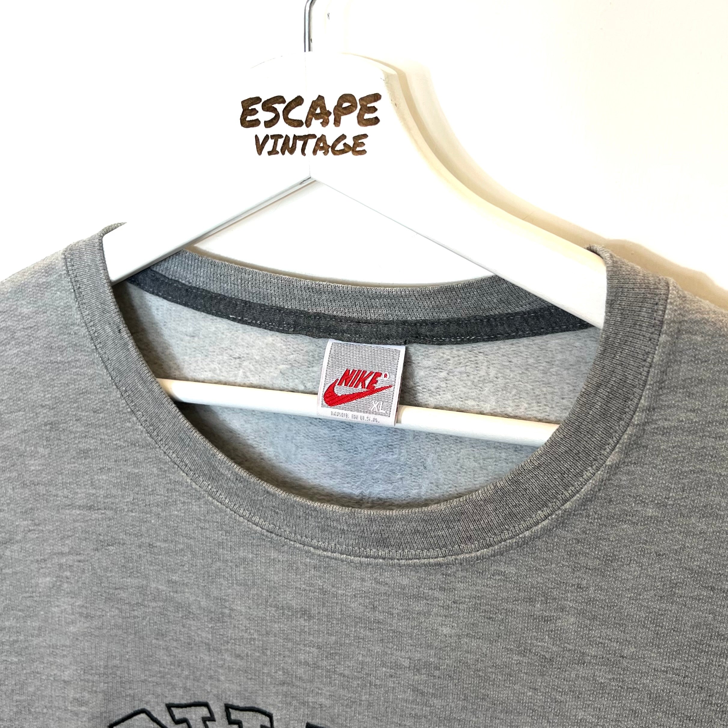 90s Felpa Nike Spellout Vintage [XL]