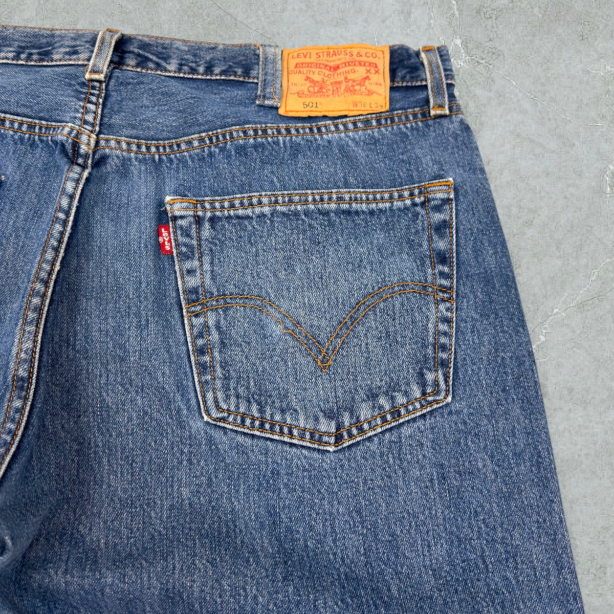 Jeans Levis 501 Con Cimosa Vintage [52 IT]