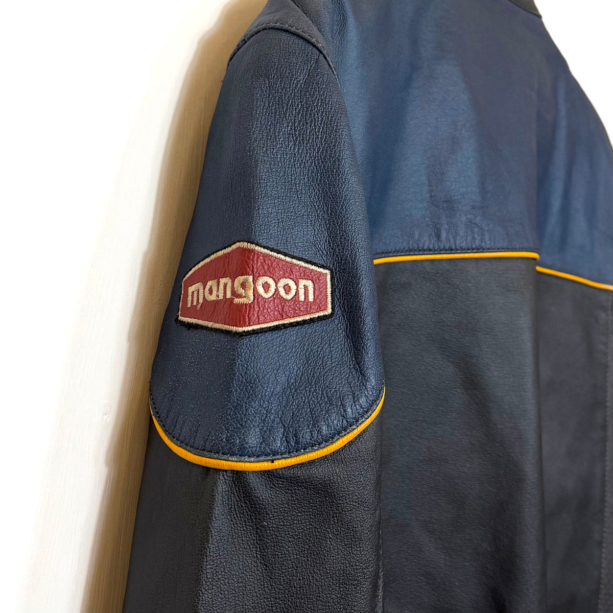 Giacca Racing In Pelle Vintage [L]