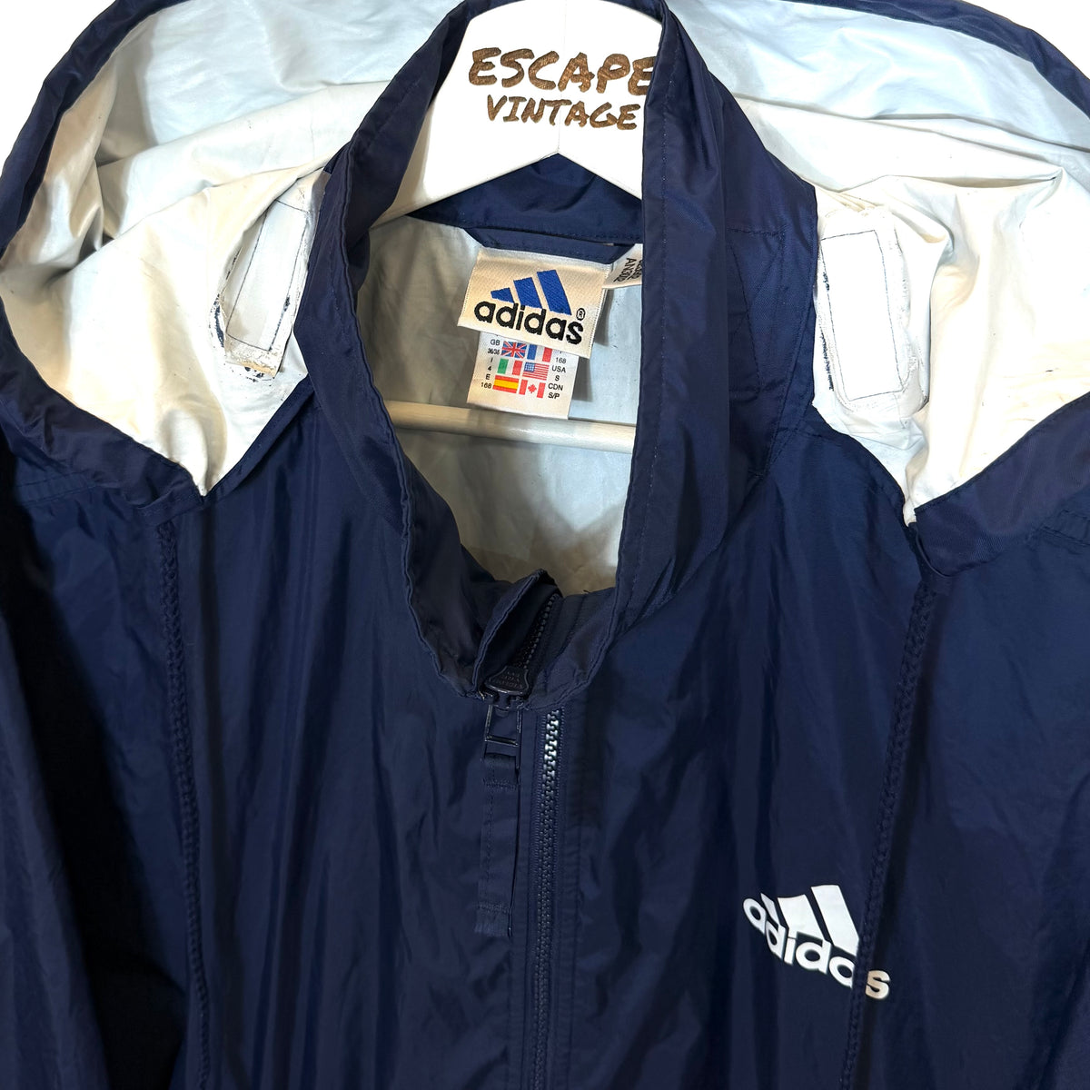 90s Giacca Adidas Antivento Vintage [L]