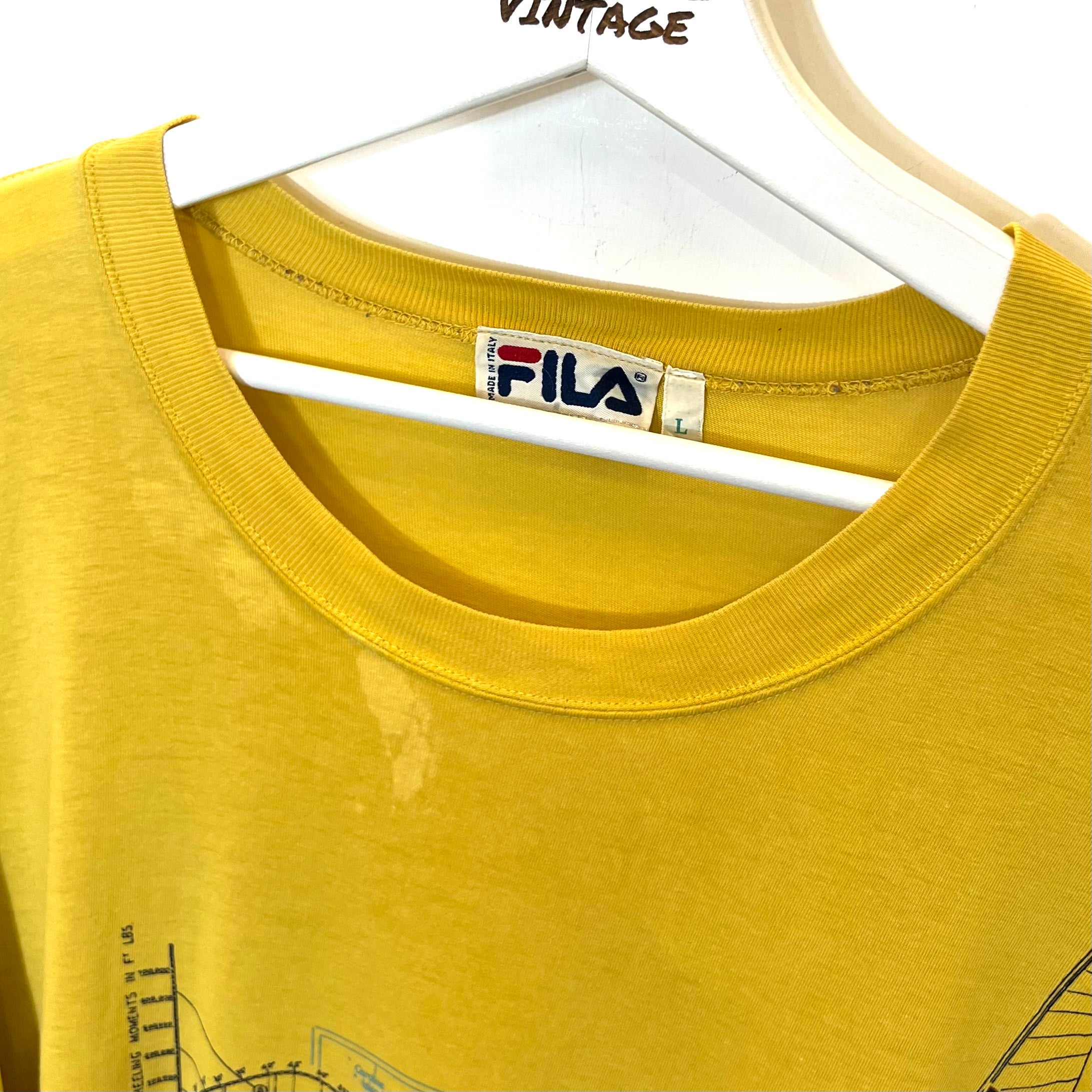 90s T-Shirt Fila Vintage [L]