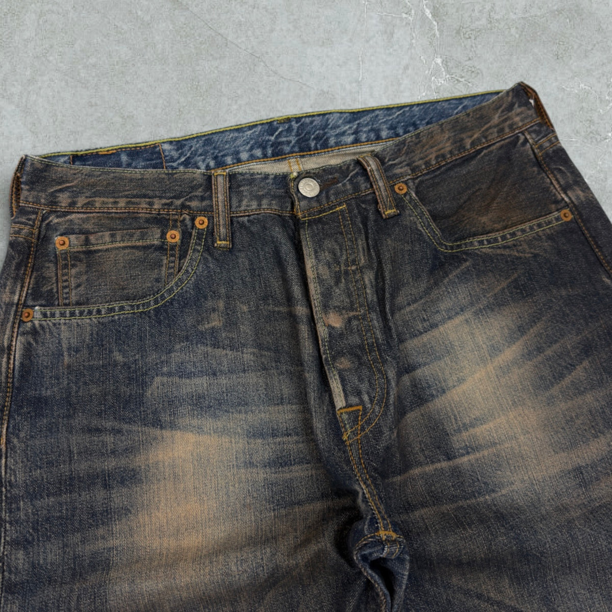 Jeans Levis 501 Con Cimosa Vintage [46 IT]