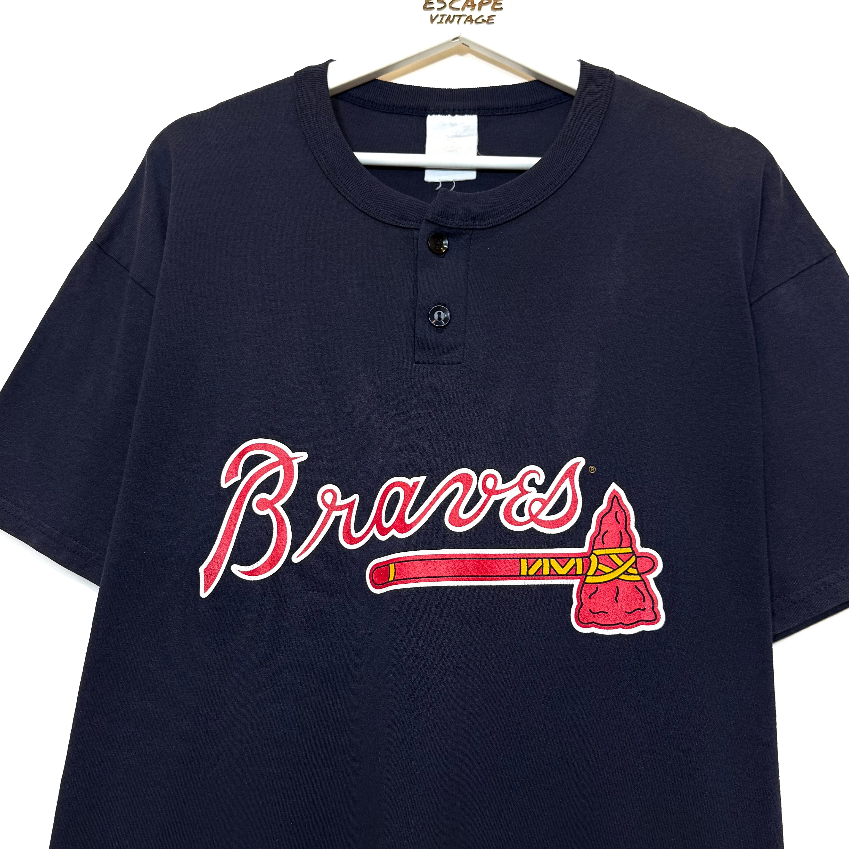 T-Shirt Majestic Button Down Vintage [XL]