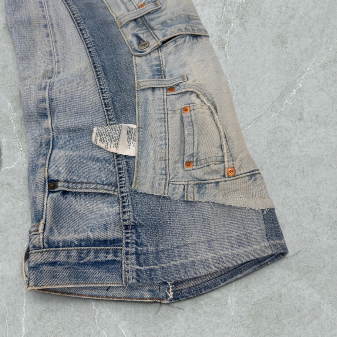 [LIMITED EDITION] Jeans Levis Patchwork Ultra Baggy Vintage [43 IT]
