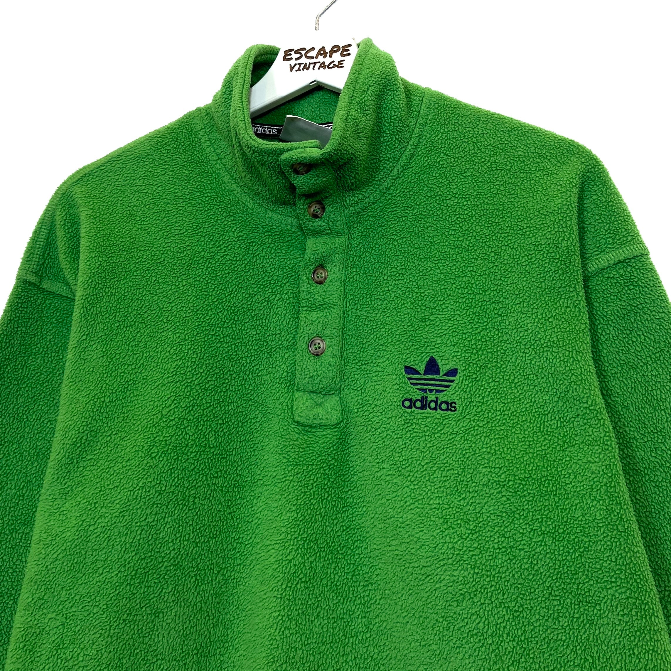 90s Felpa Adidas In Pile Vintage [M]
