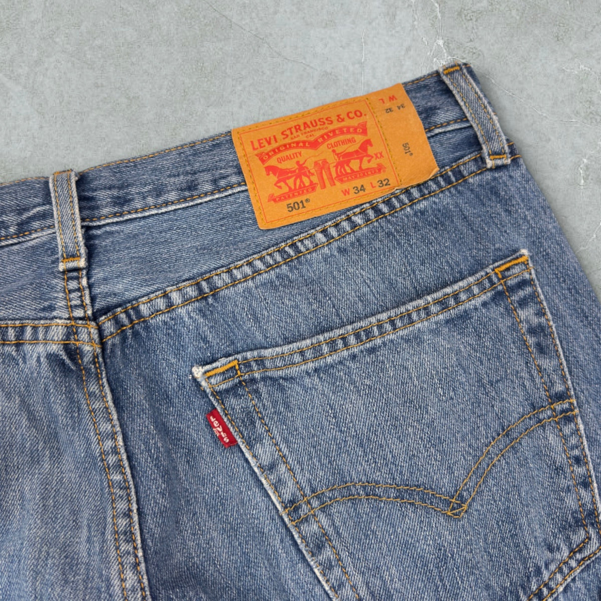 [LIMITED EDITION] Jeans Levis 501 Patchwork Vintage [48 IT]