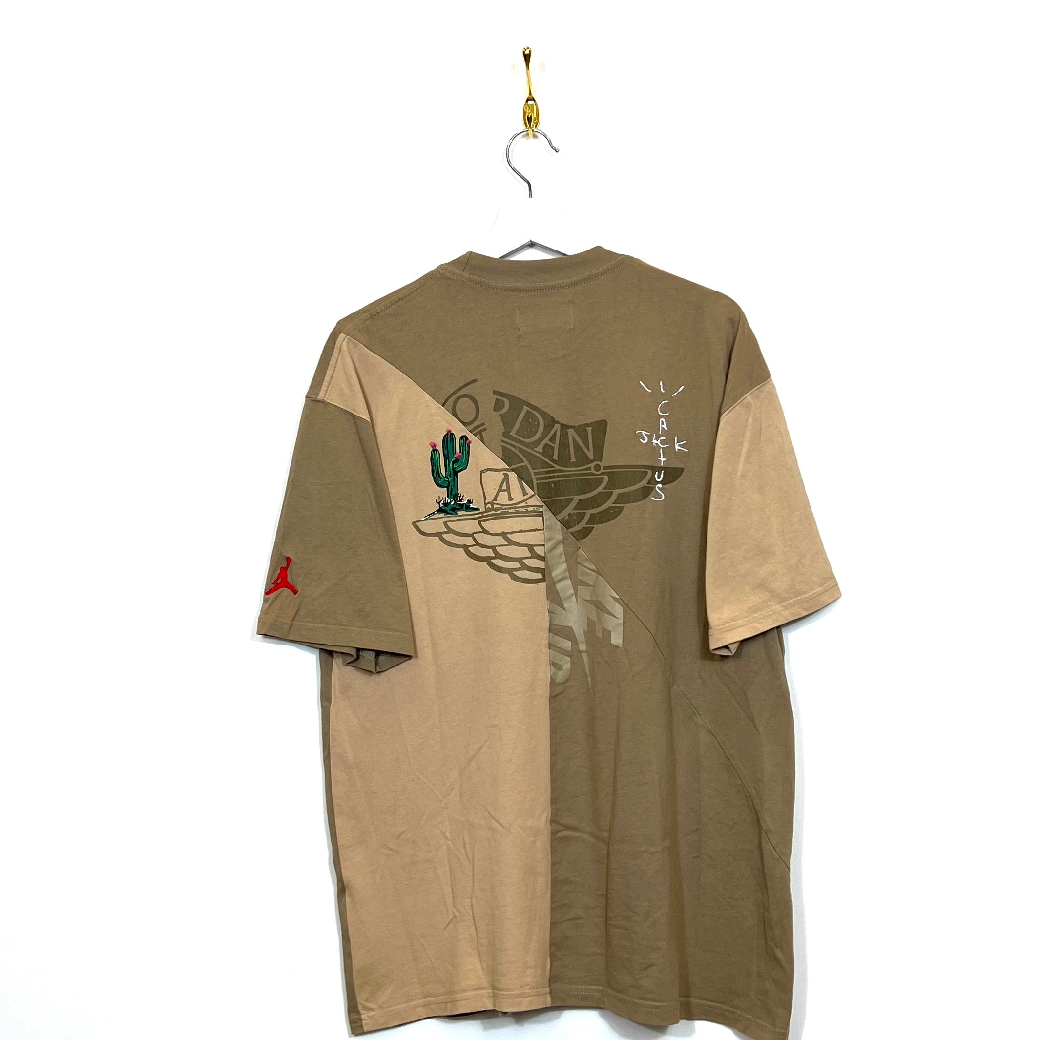 [ULTRA RARA] T-Shirt Travis Scott Cactus Jack x Jordan [XL]