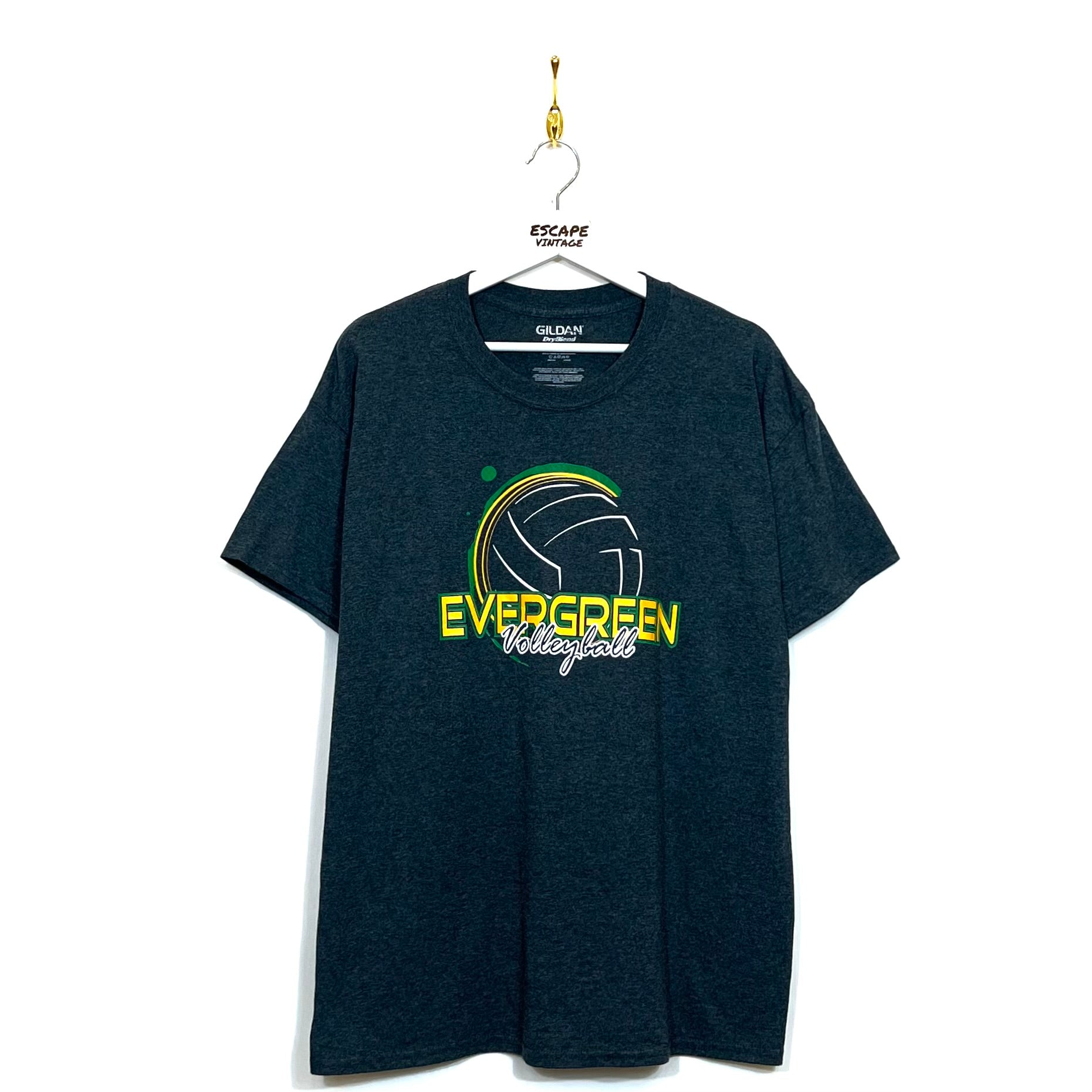 T-Shirt Gildan Volleyball Vintage [L]