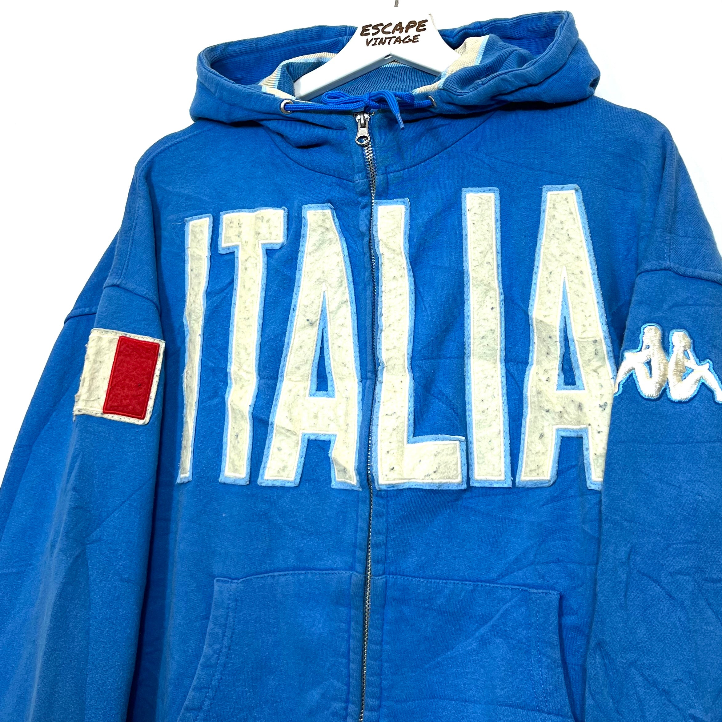 [RARA] 90s Felpa Kappa x Italia Vintage [XL]