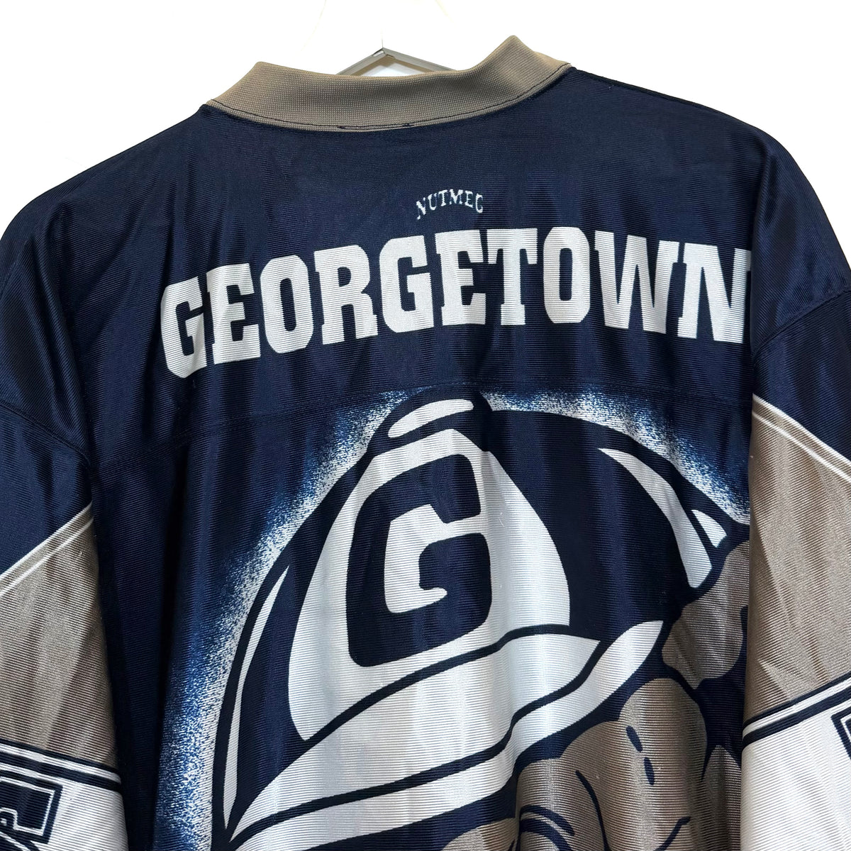 [ULTRA RARA] 90s Jersey Nutmeg Full Print Vintage [L]