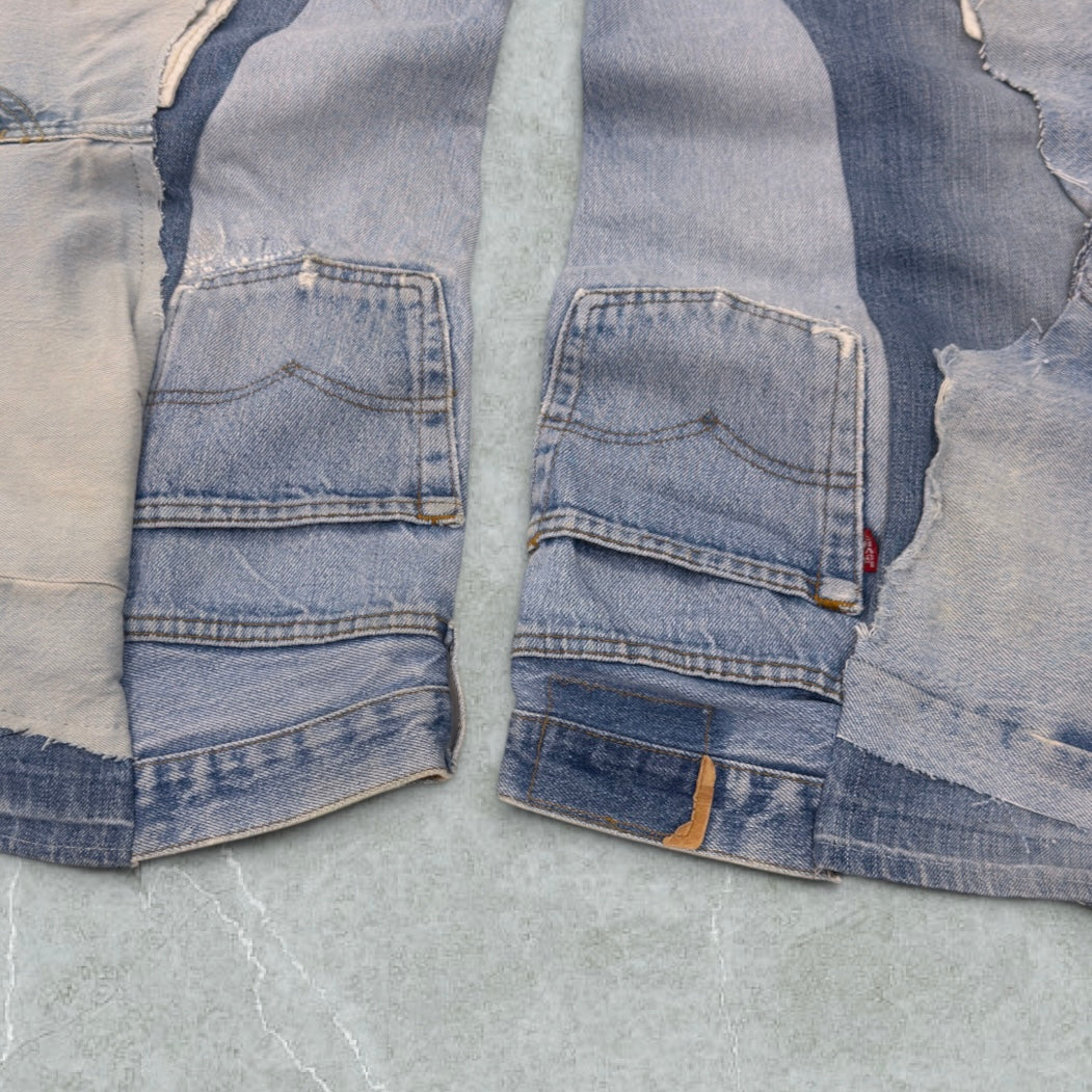 [LIMITED EDITION] Jeans Levis Patchwork Ultra Baggy Vintage [43 IT]