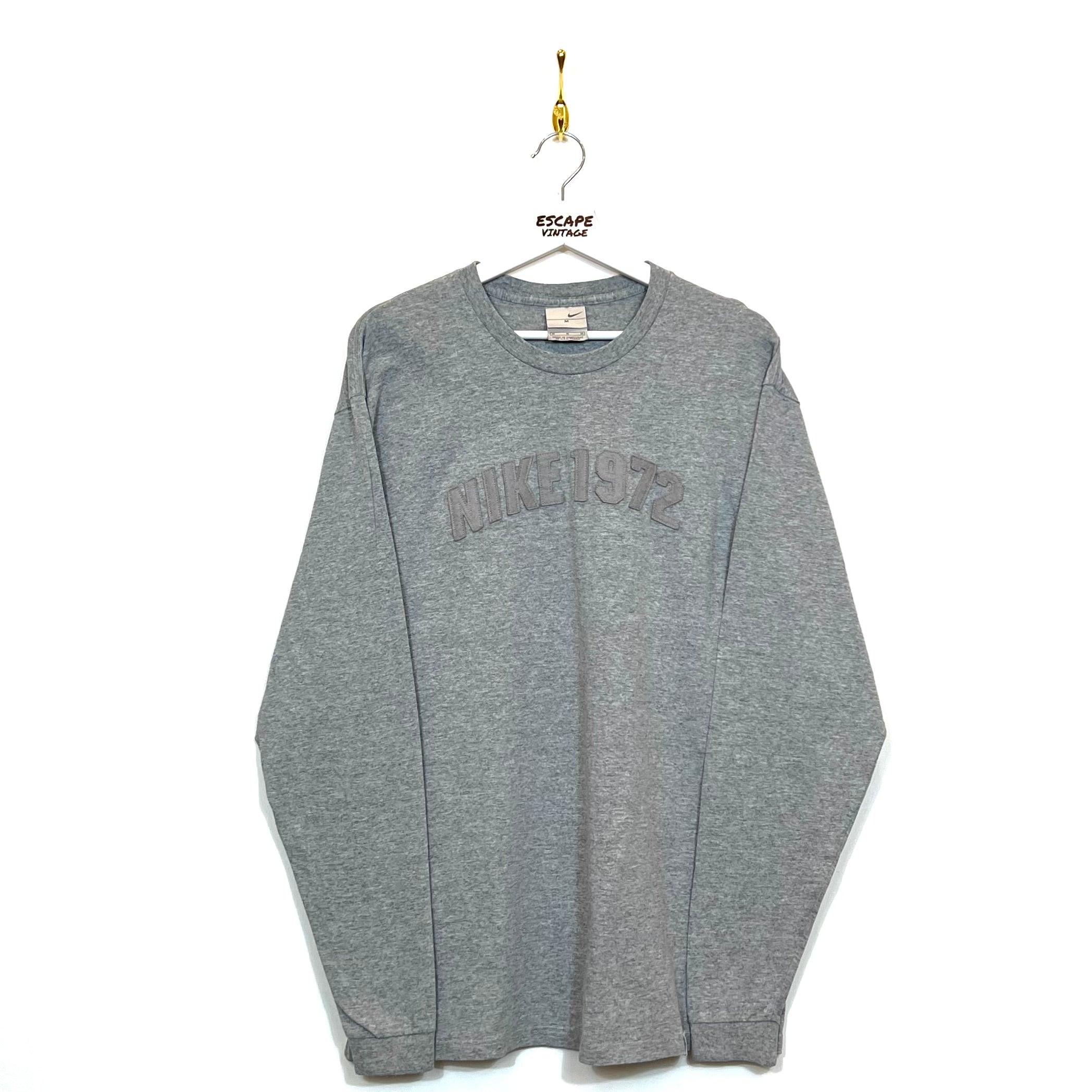 00s T-Shirt Maniche Lunghe Nike Vintage [M]