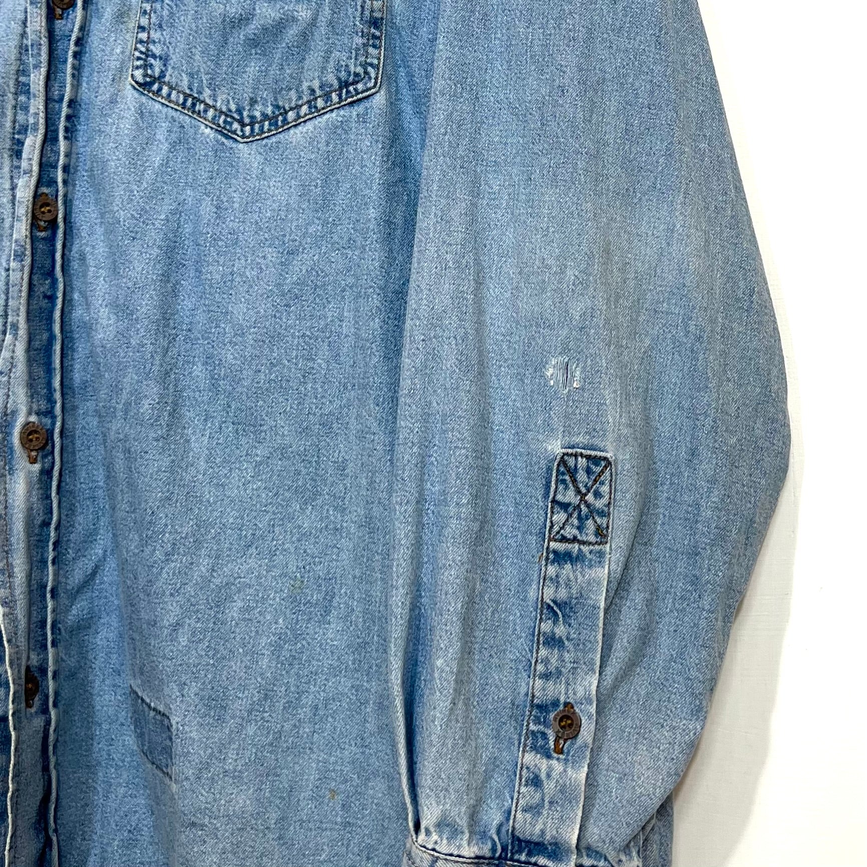 Camicia Avirex In Denim Vintage [L]