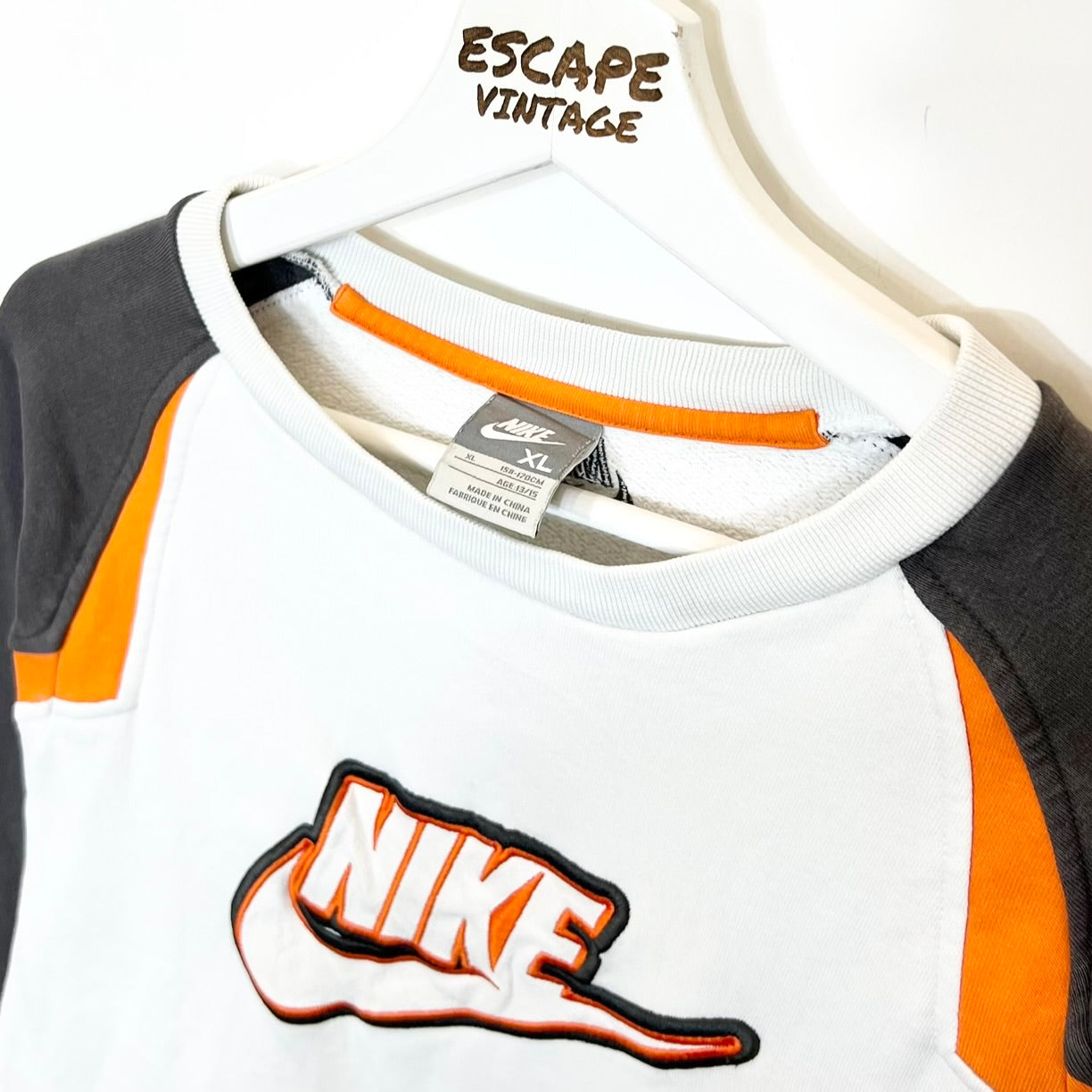 00s Felpa Nike Spellout Vintage [S]