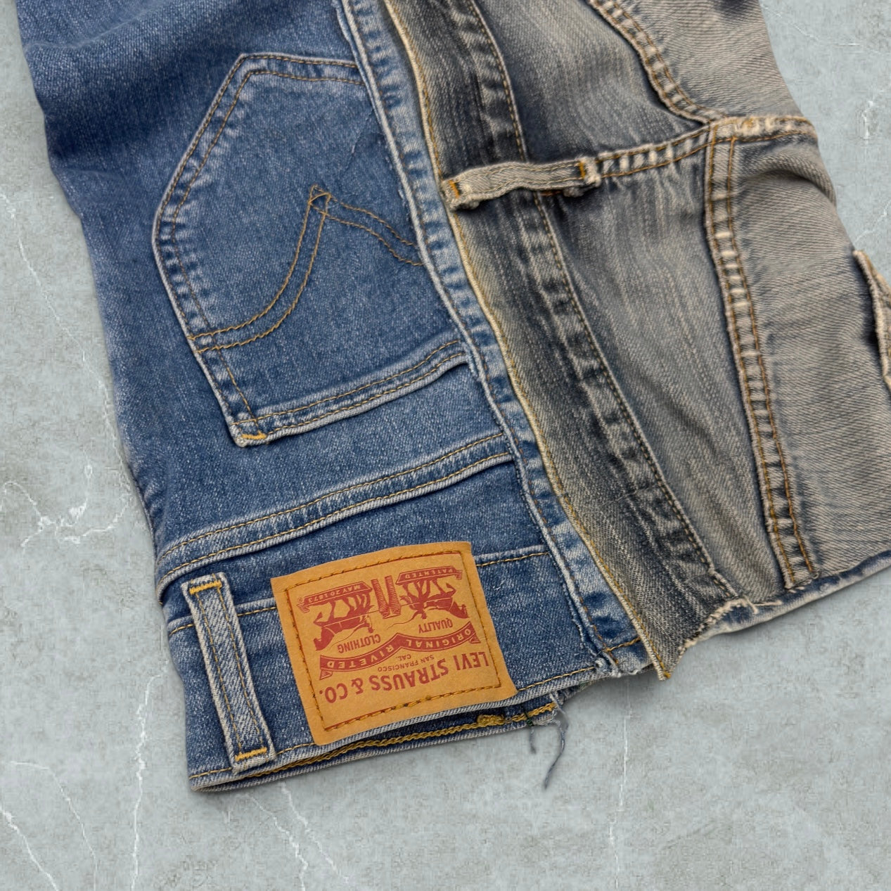 [LIMITED EDITION] Jeans Levis Patchwork Ultra Baggy Vintage [41 IT]