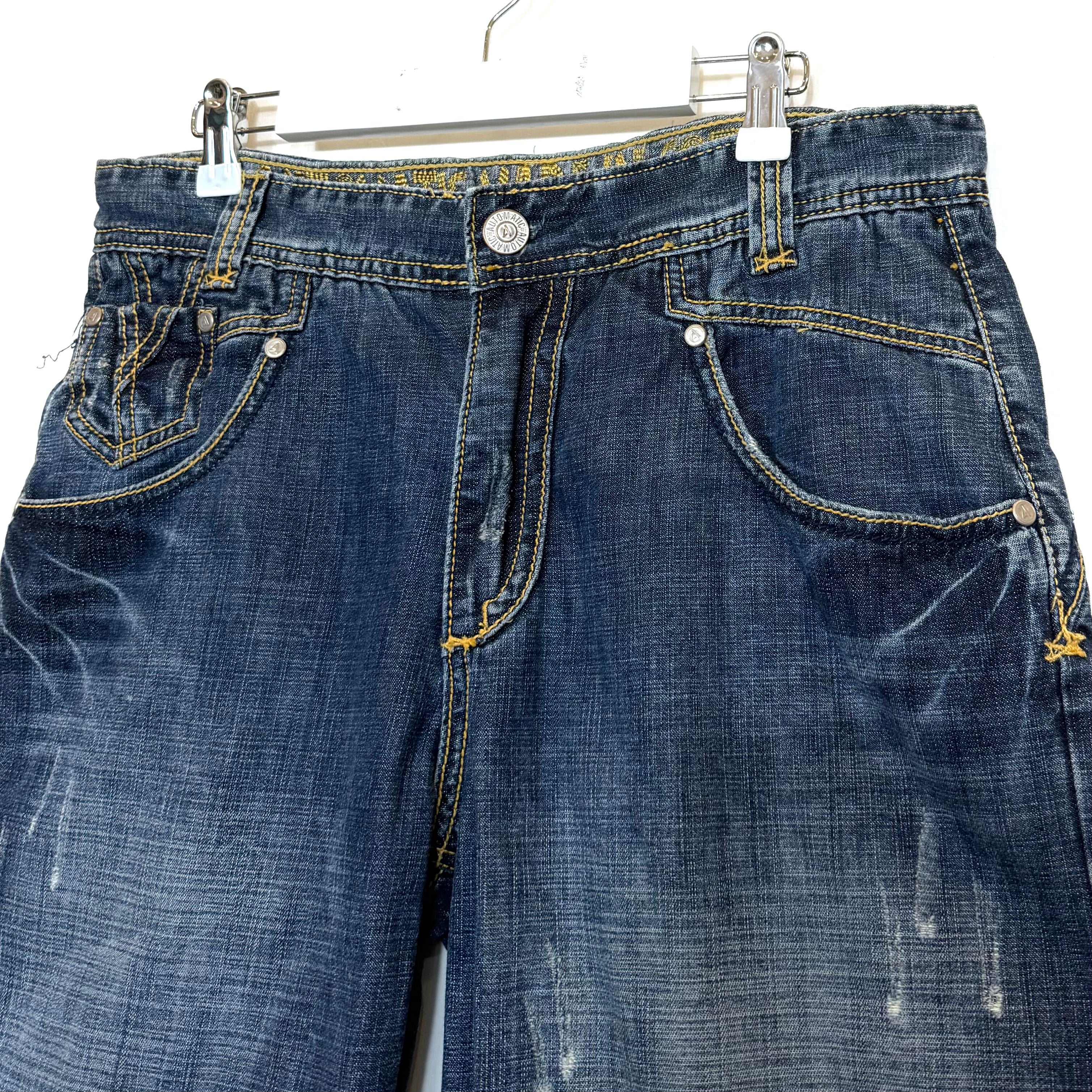 00s Jorts Baggy Hip Hop Vintage [48 IT]