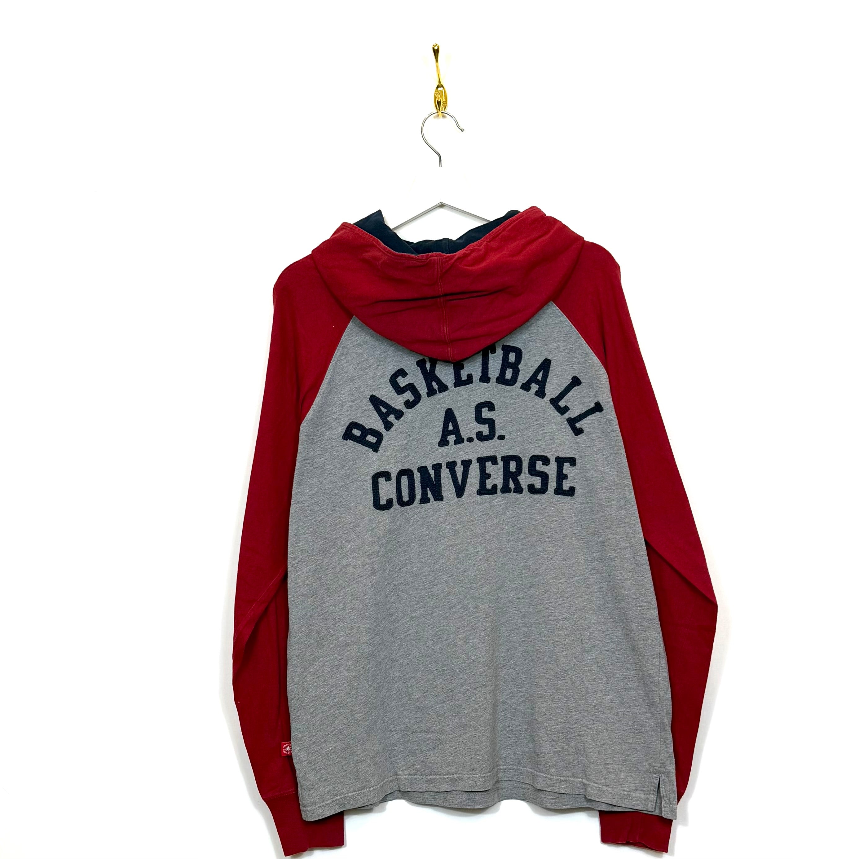 00s Felpa Converse Leggera Vintage [XL]