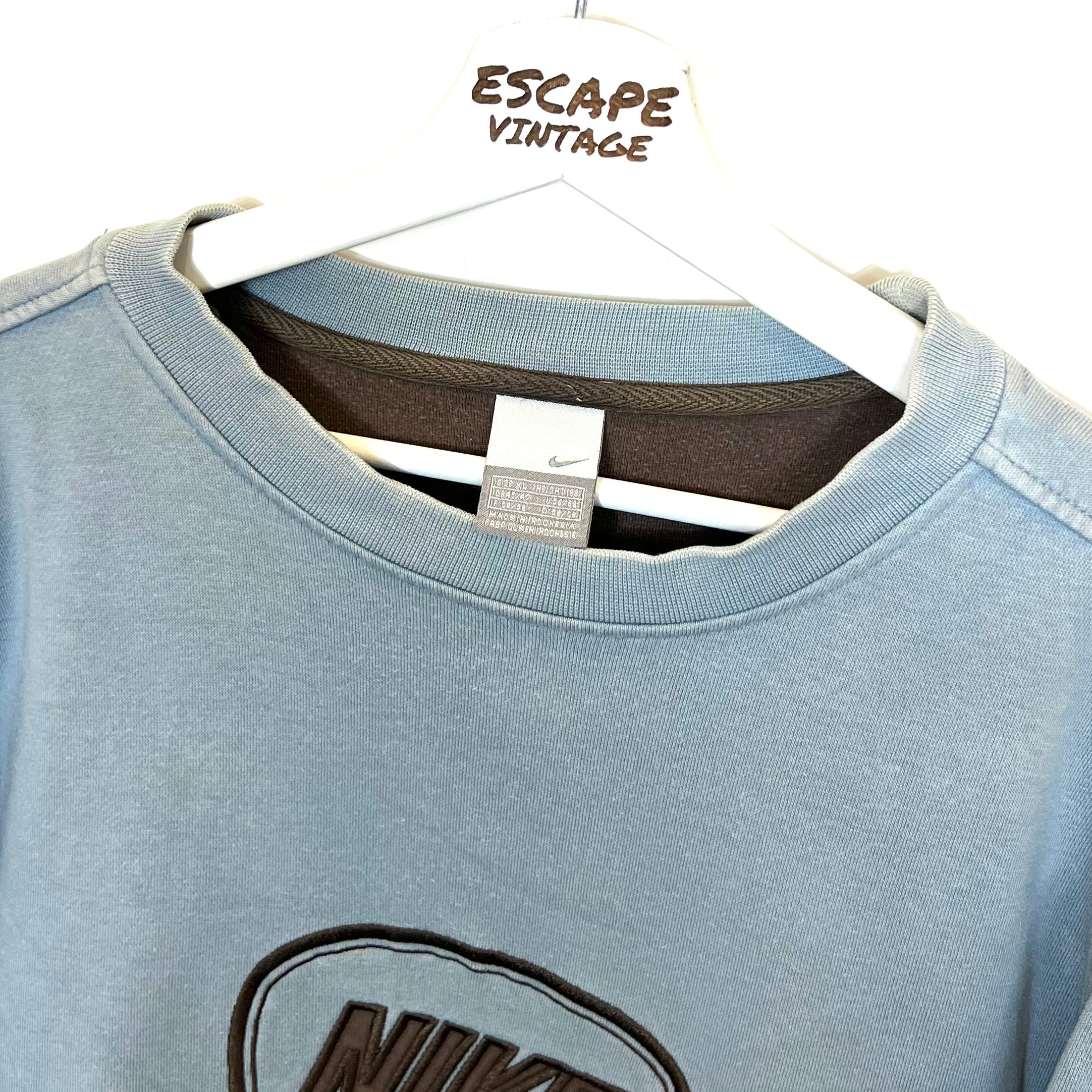 00s Felpa Nike Spellout Vintage [XL]