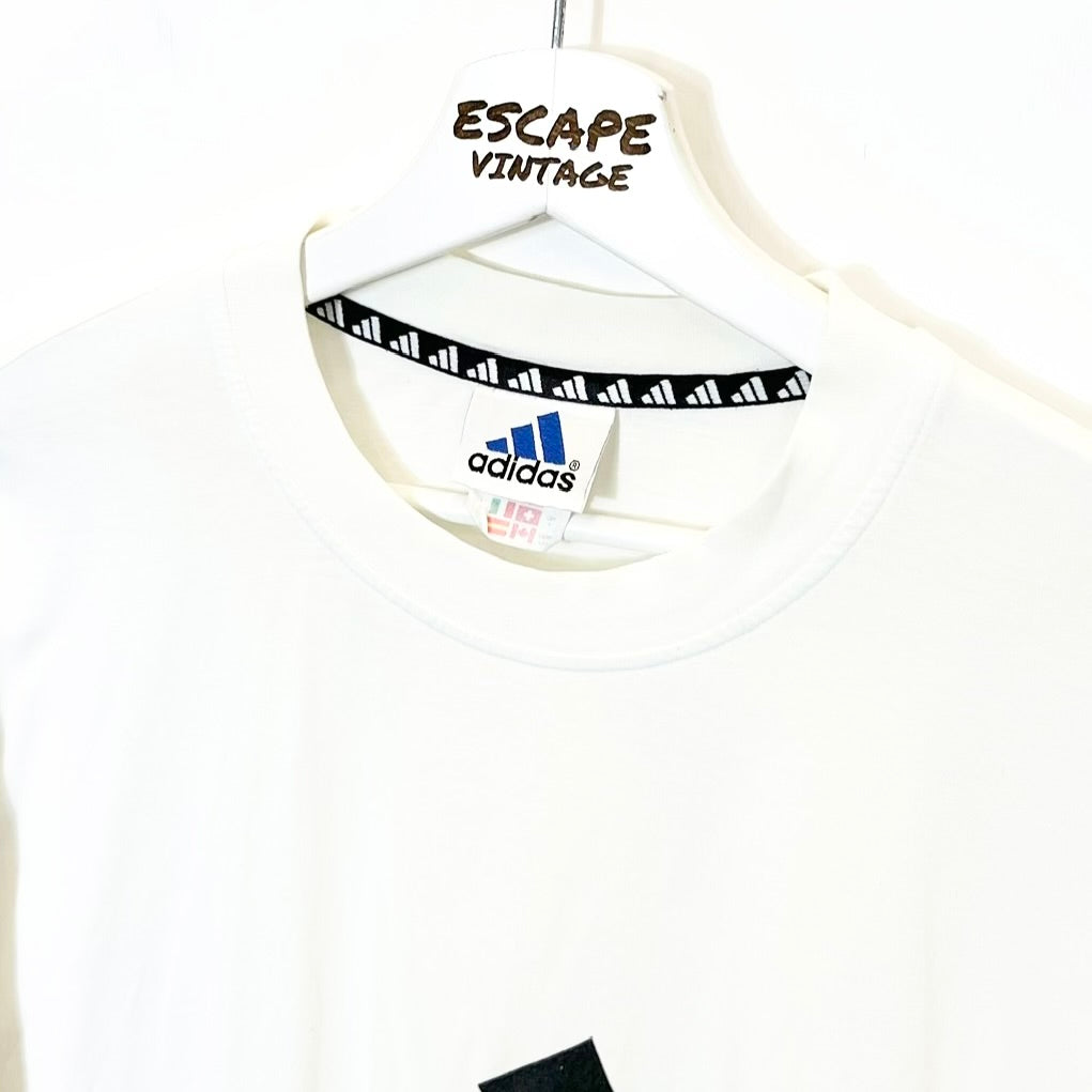90s T-Shirt Adidas Vintage [L]