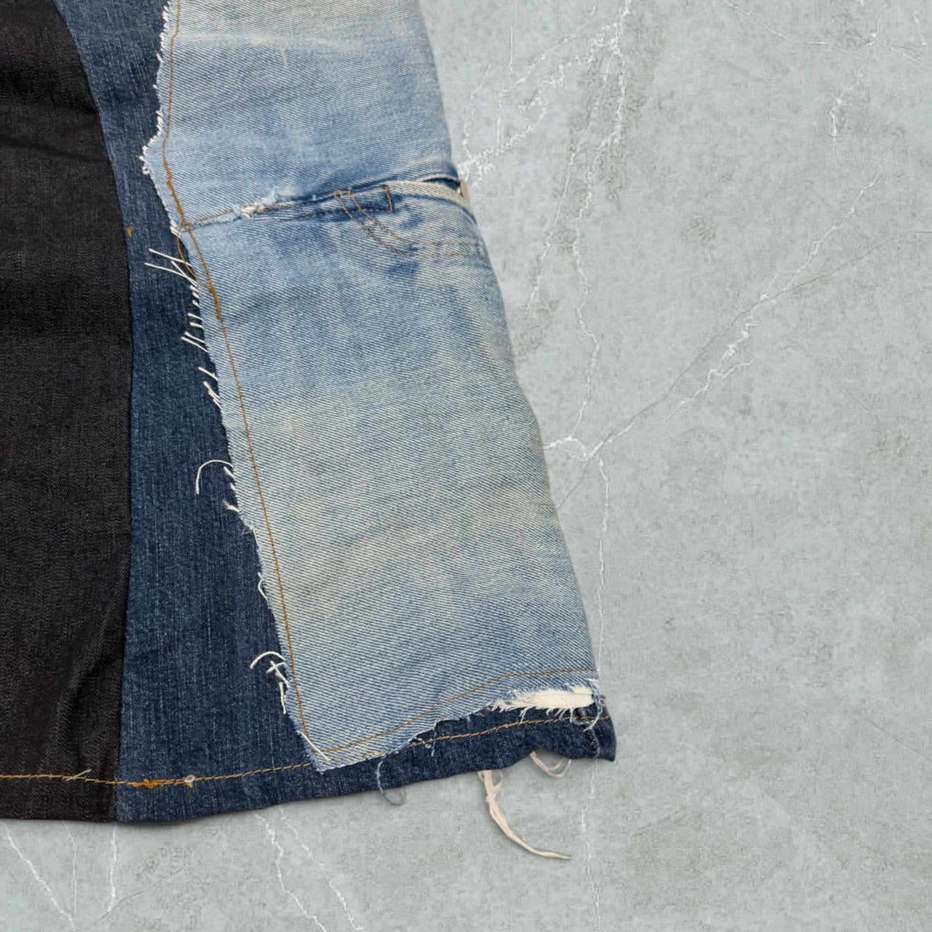 Jeans Levis 525 Patchwork Ultra Baggy Vintage [44 IT]