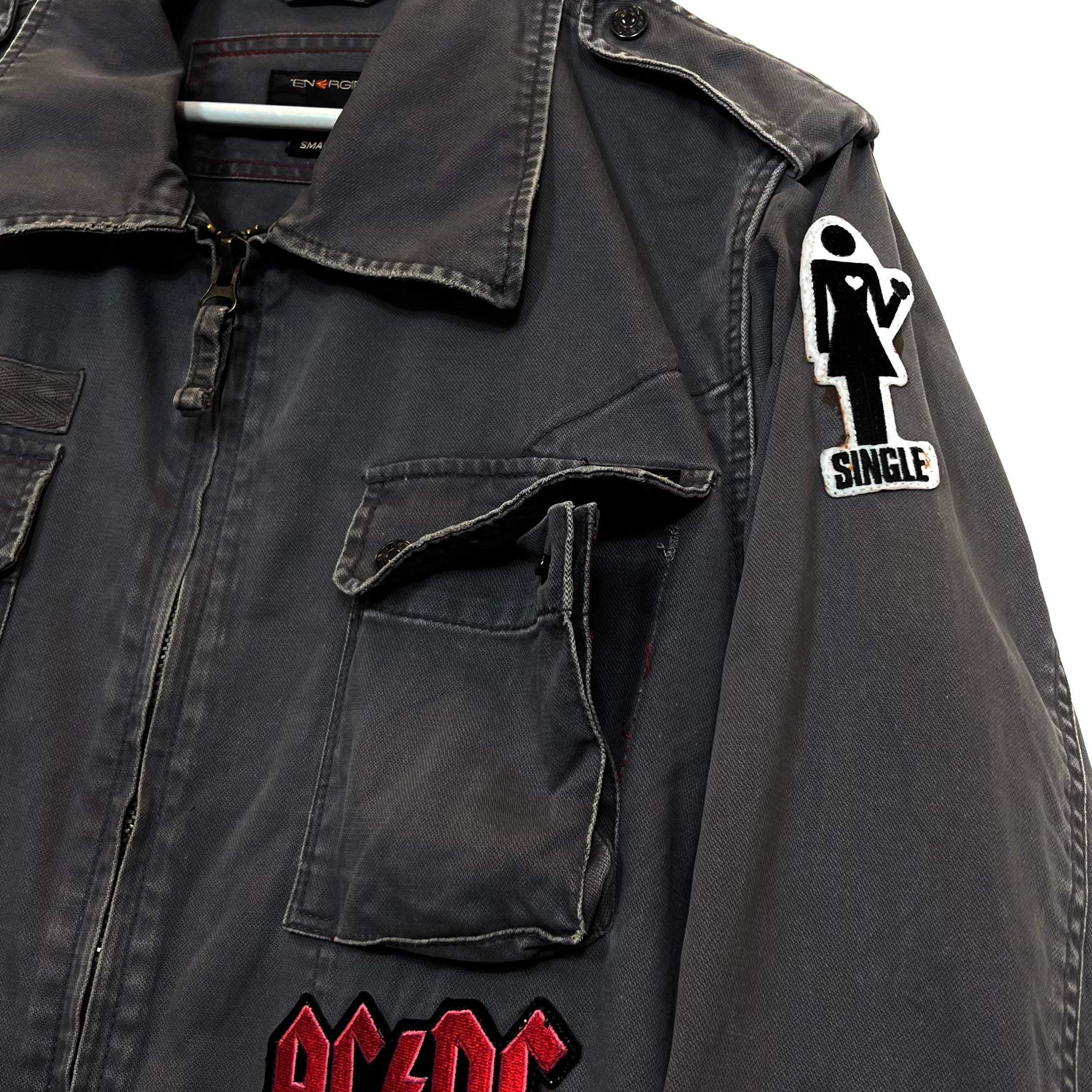 00s Giacca In Denim Energie Vintage [S]