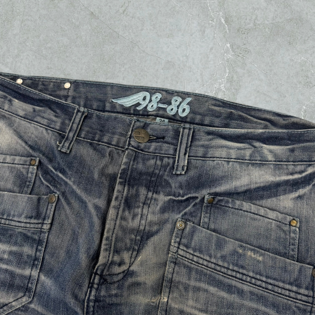 00s Shorts Baggy Hip Hop Vintage [48 IT]