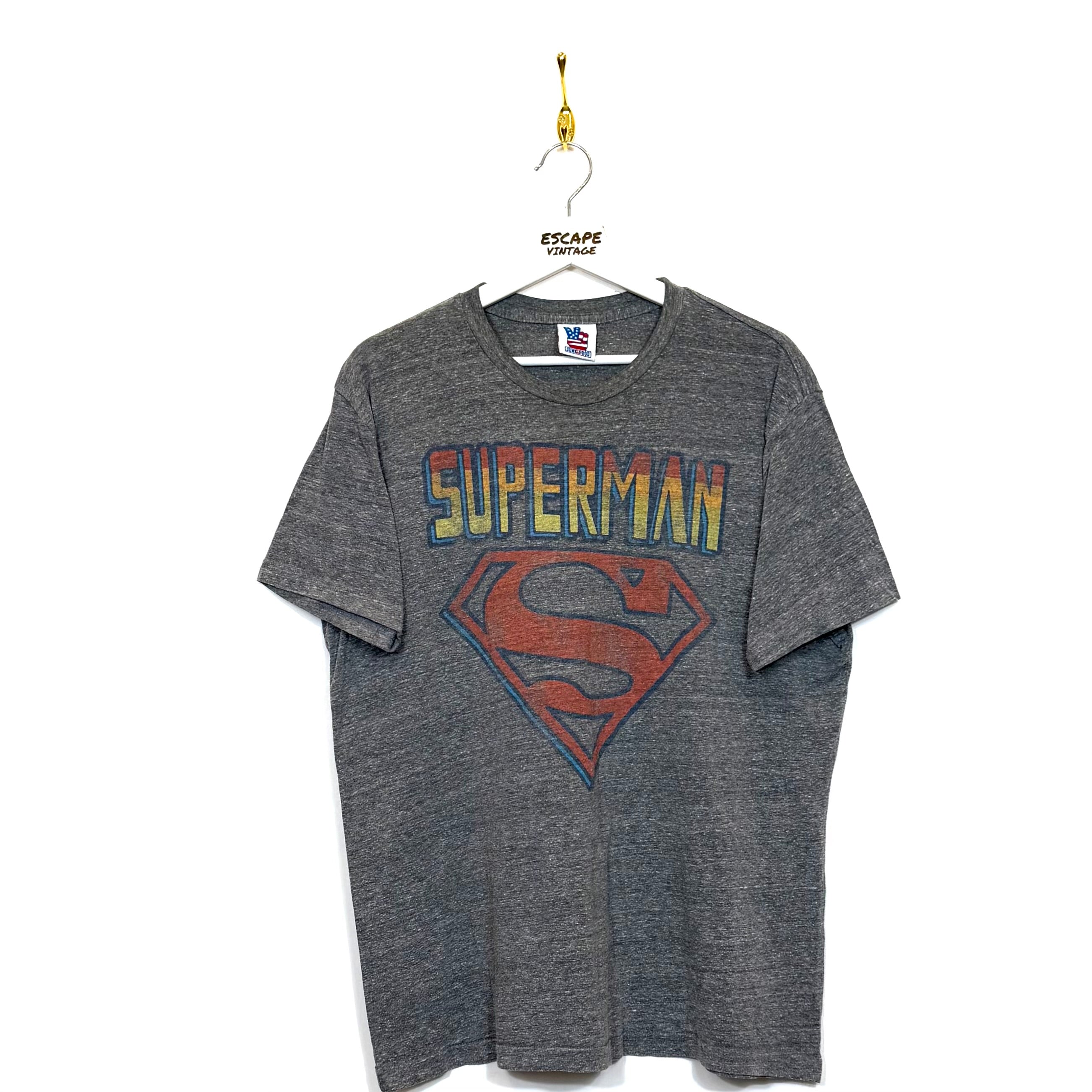T-Shirt Grafica Superman Vintage [L]