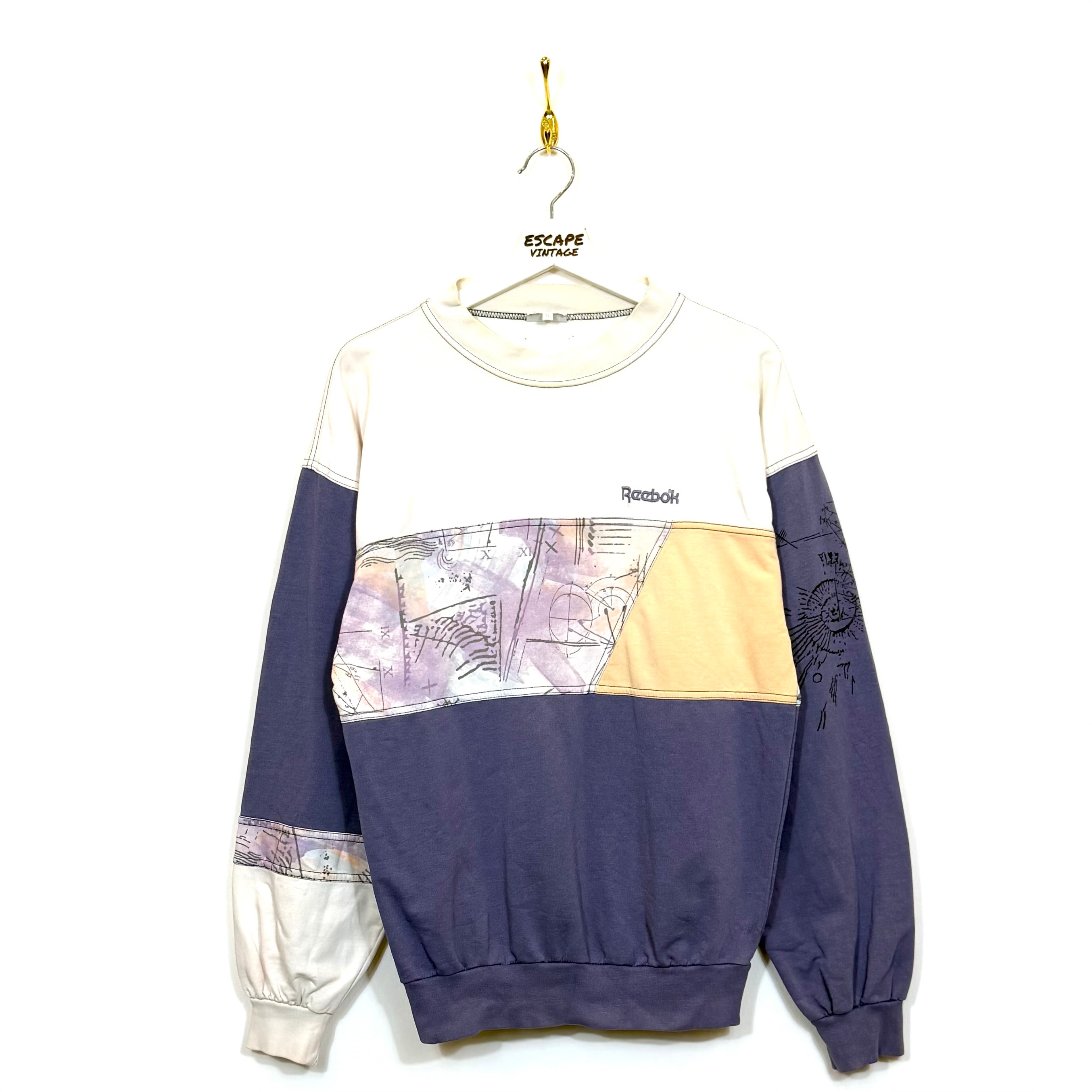 90s Felpa Reebok Vintage [S]