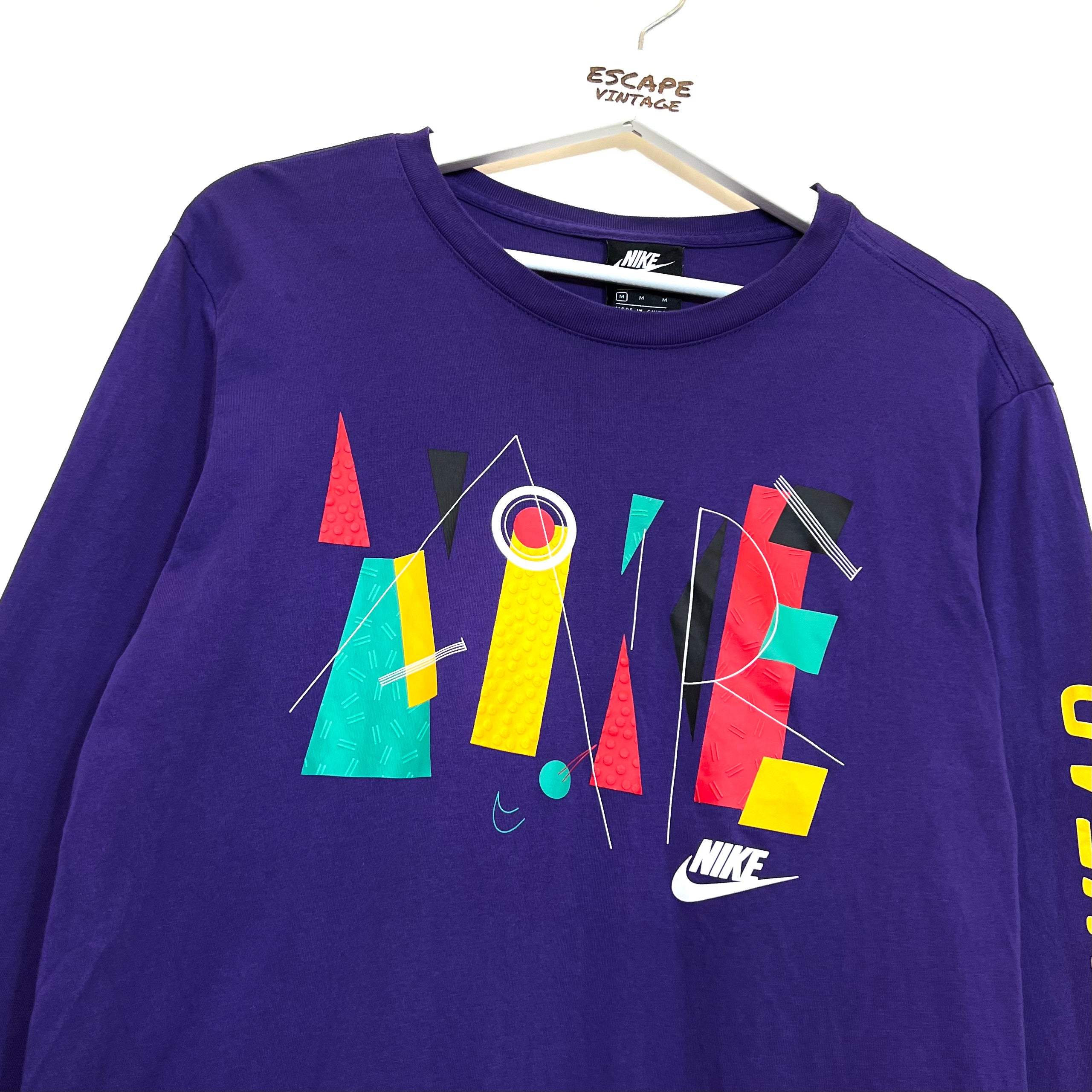 T-Shirt Nike Maniche Lunghe Vintage [M]