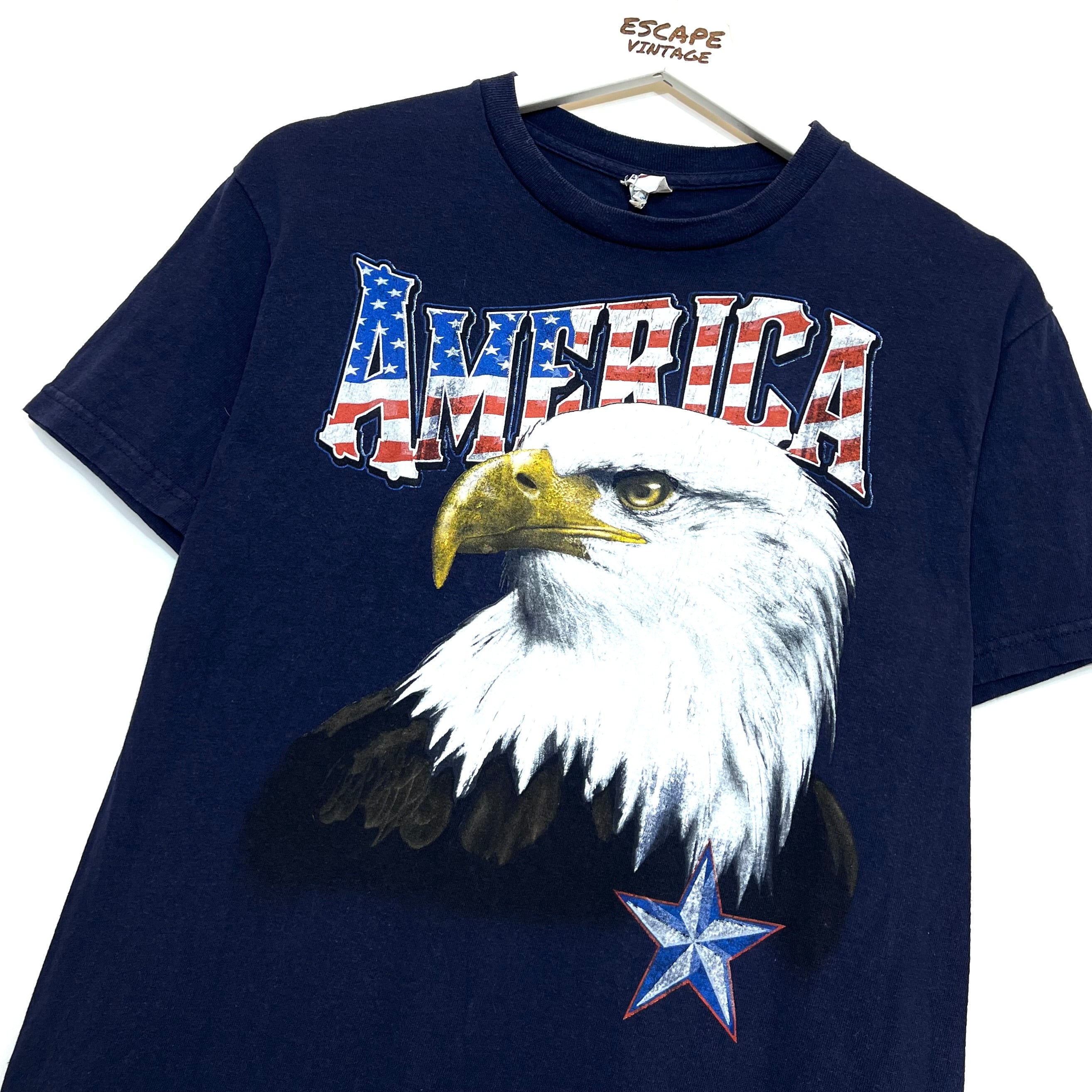 T-Shirt Grafica USA Vintage [S]
