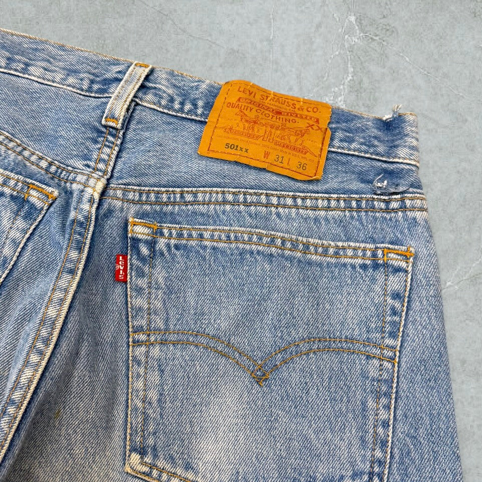 90s Jeans Levis 501xx USA Vintage [45 IT]