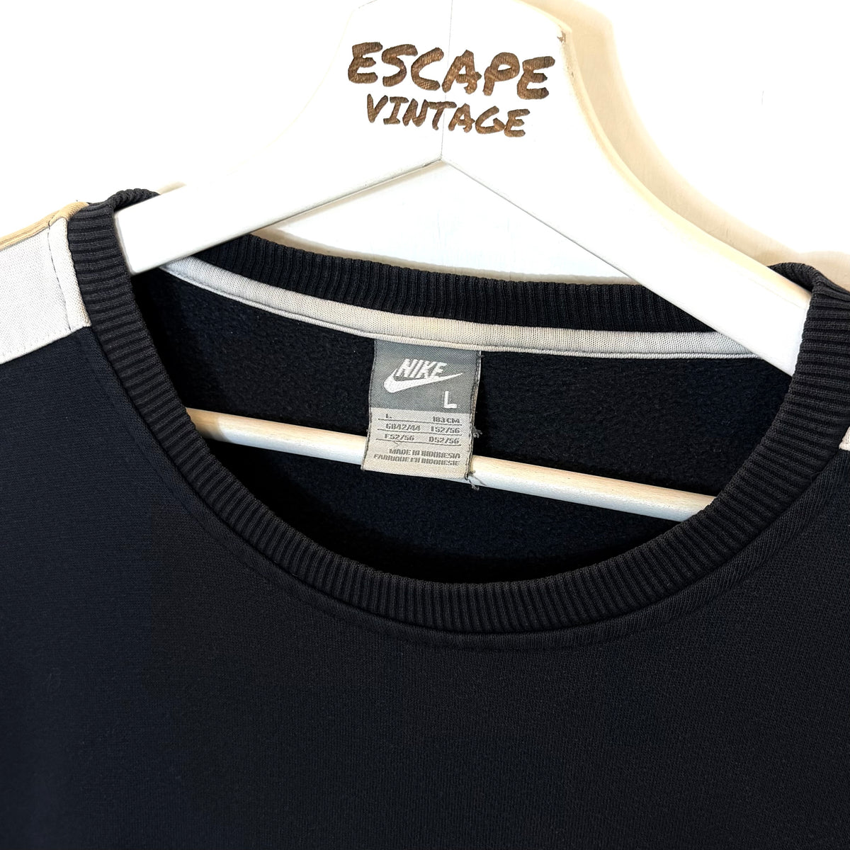 00s Felpa Nike Spellout Vintage [L]