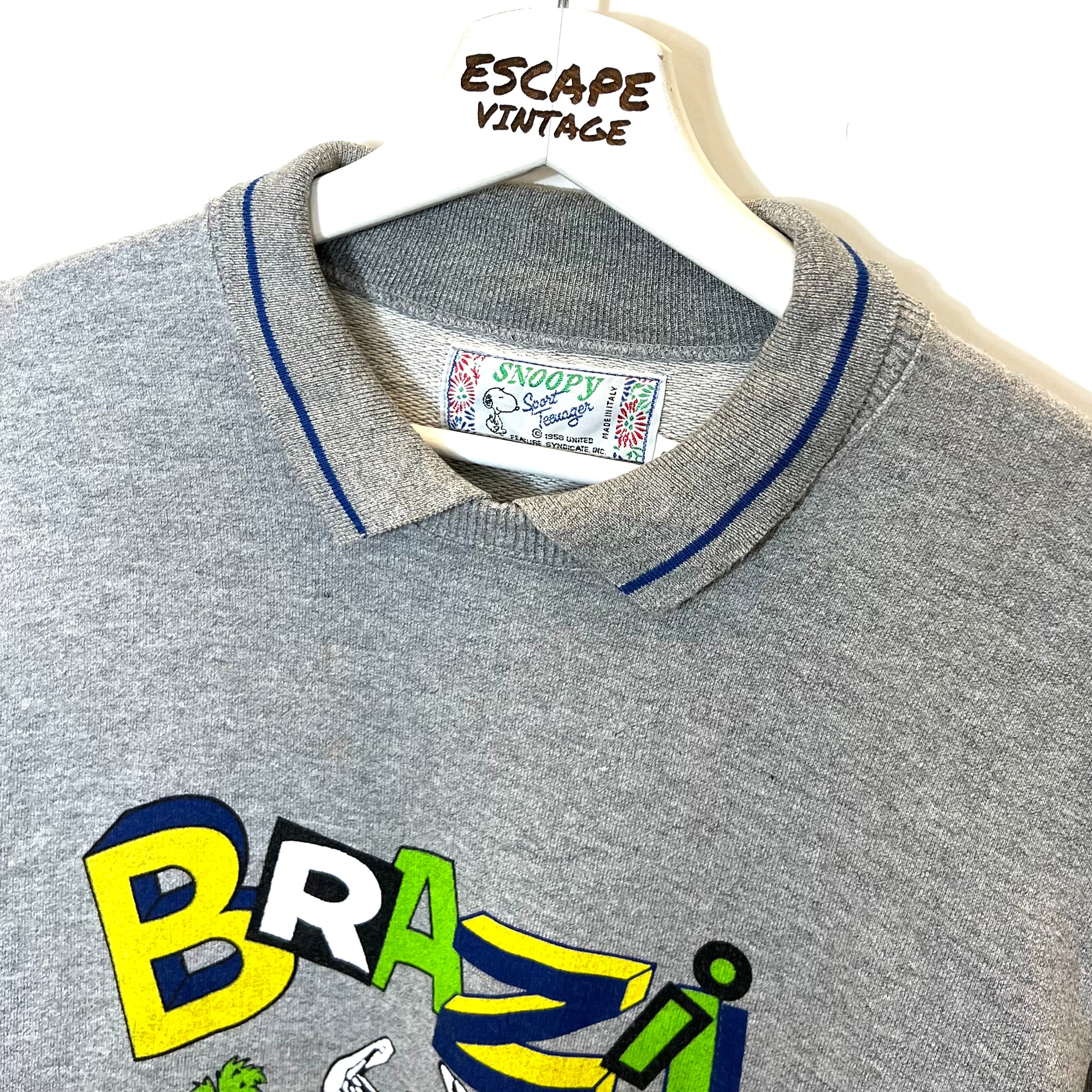 [RARA] 1958 Felpa Grafica Snoopy Vintage [S]