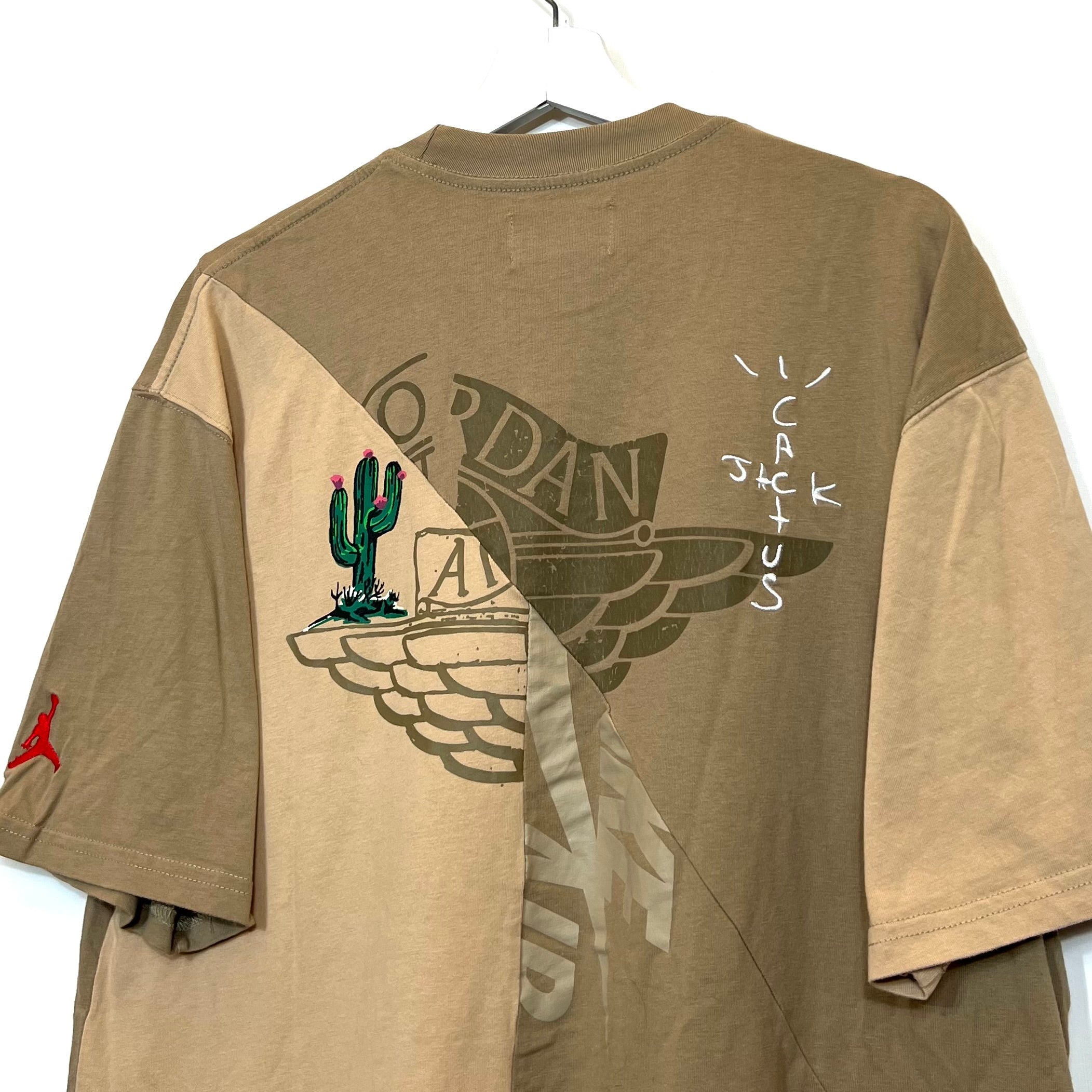 [ULTRA RARA] T-Shirt Travis Scott Cactus Jack x Jordan [XL]