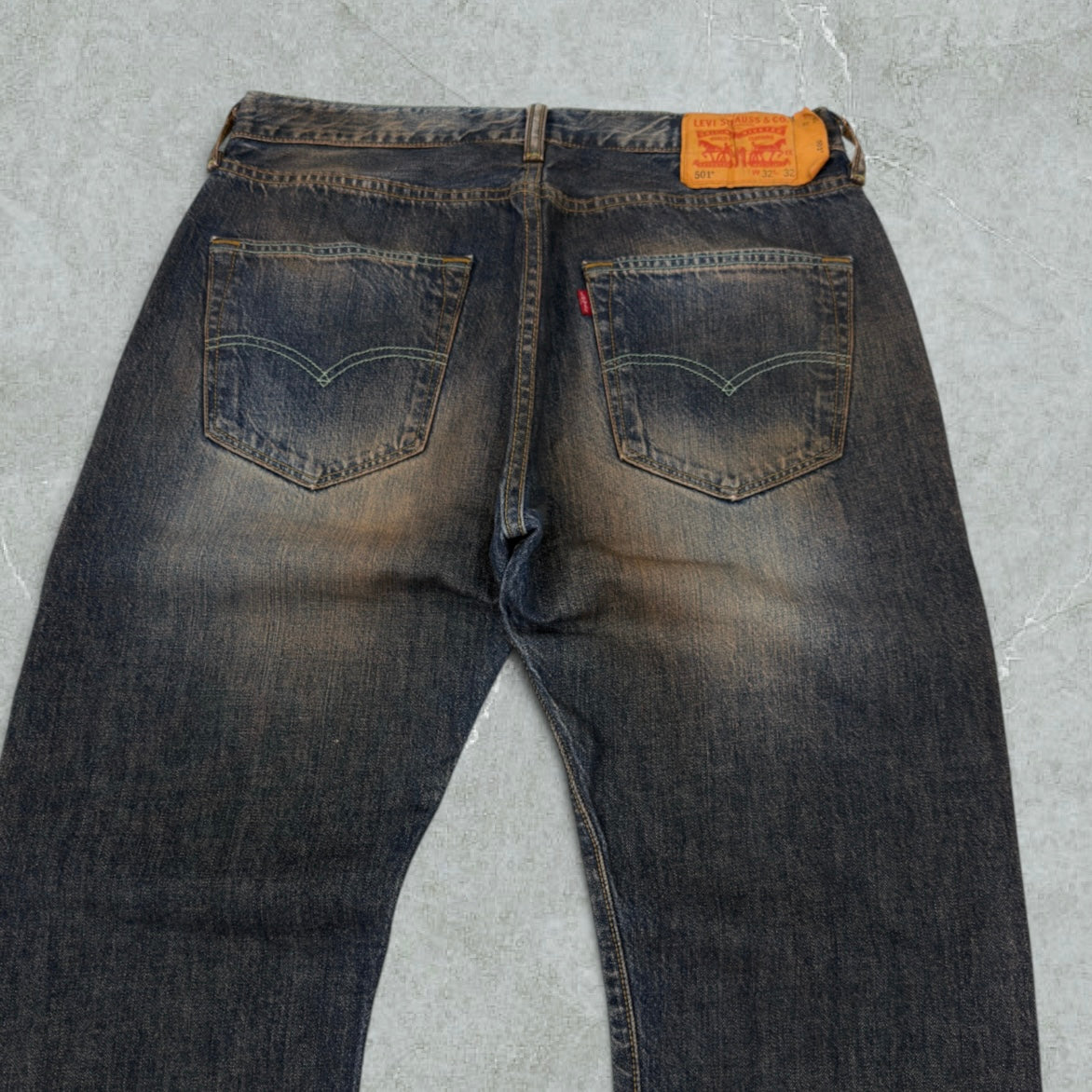 Jeans Levis 501 Con Cimosa Vintage [46 IT]