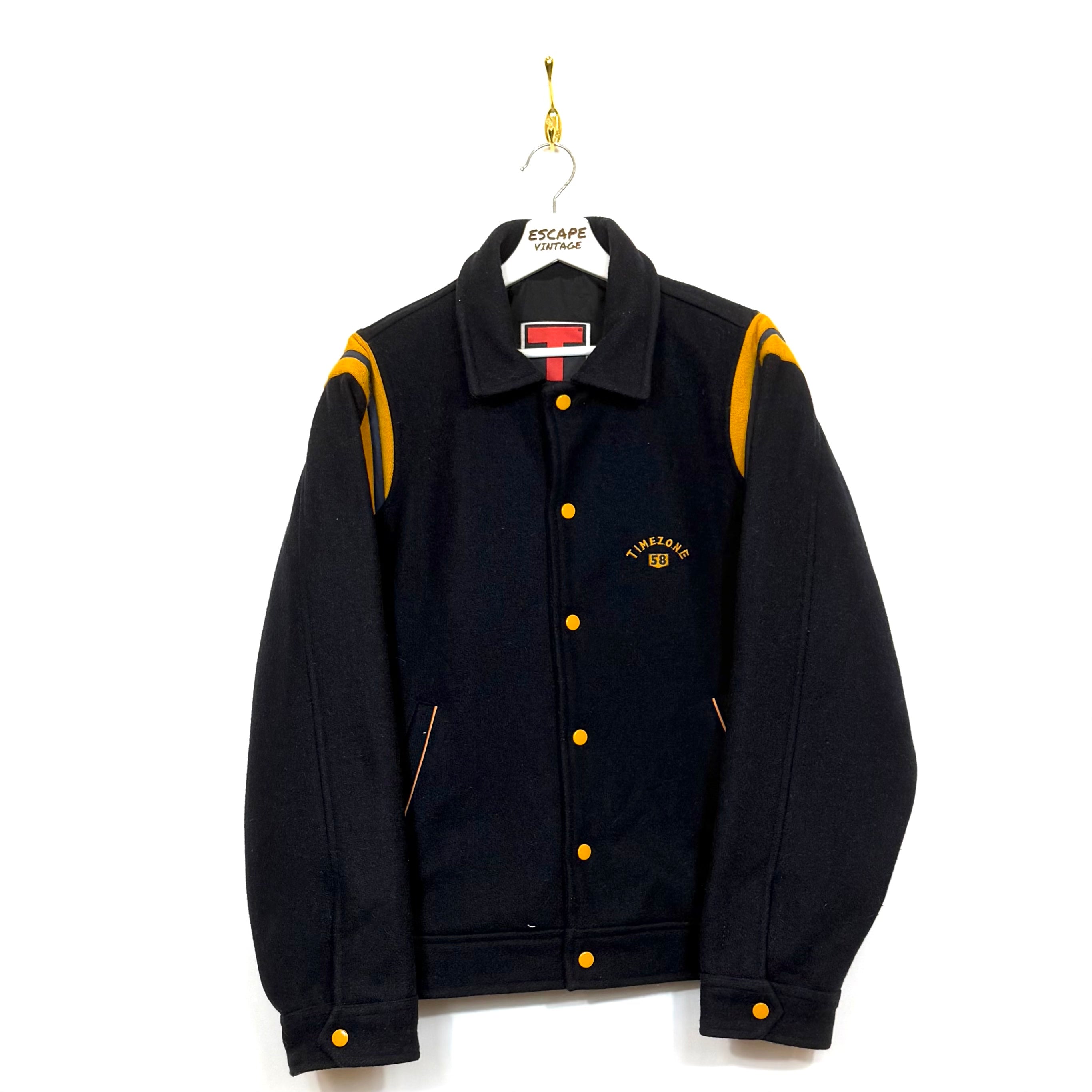 00s Giacca Varsity Timezone Vintage [L]