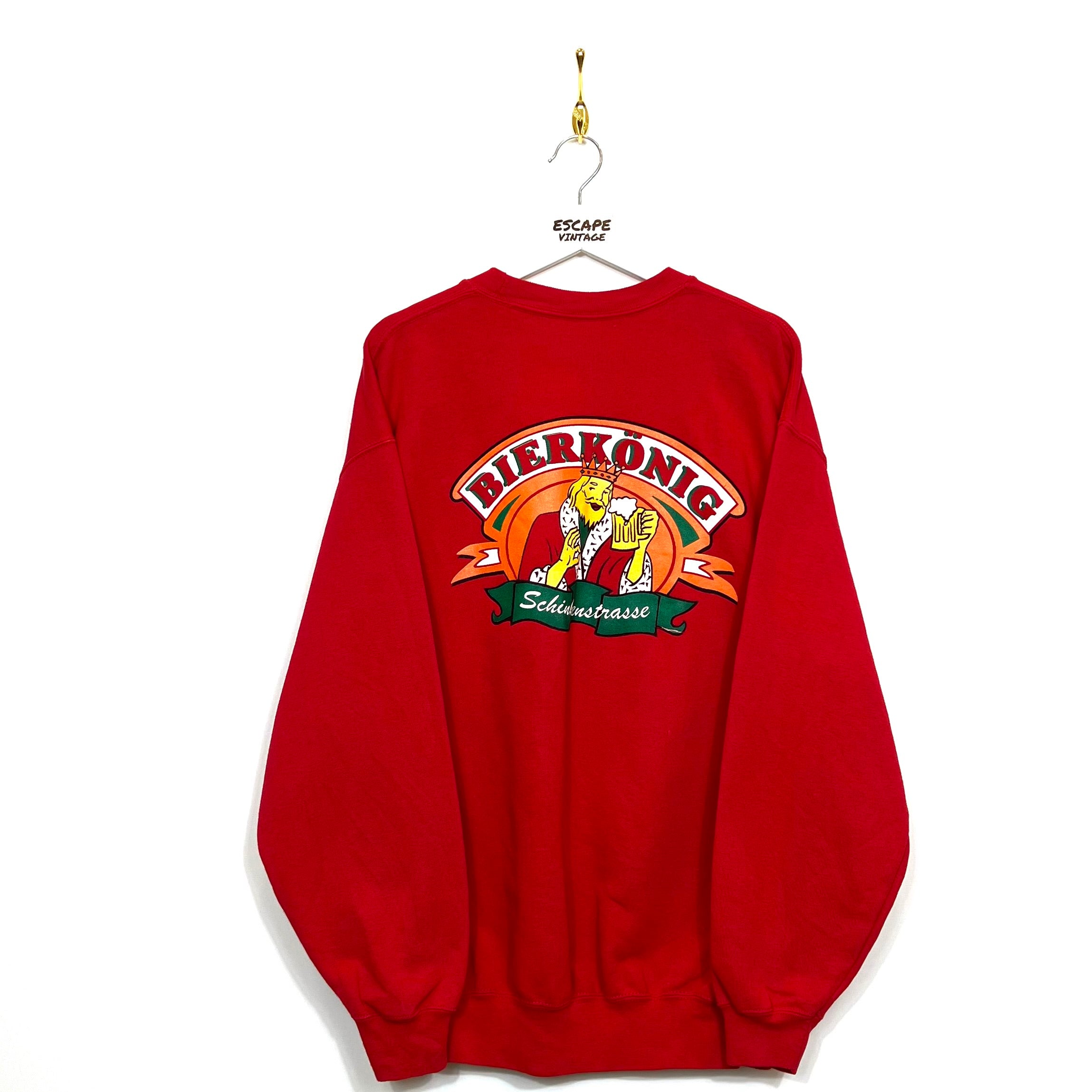90s Felpa Grafica Fruit of The Loom Vintage [XL]