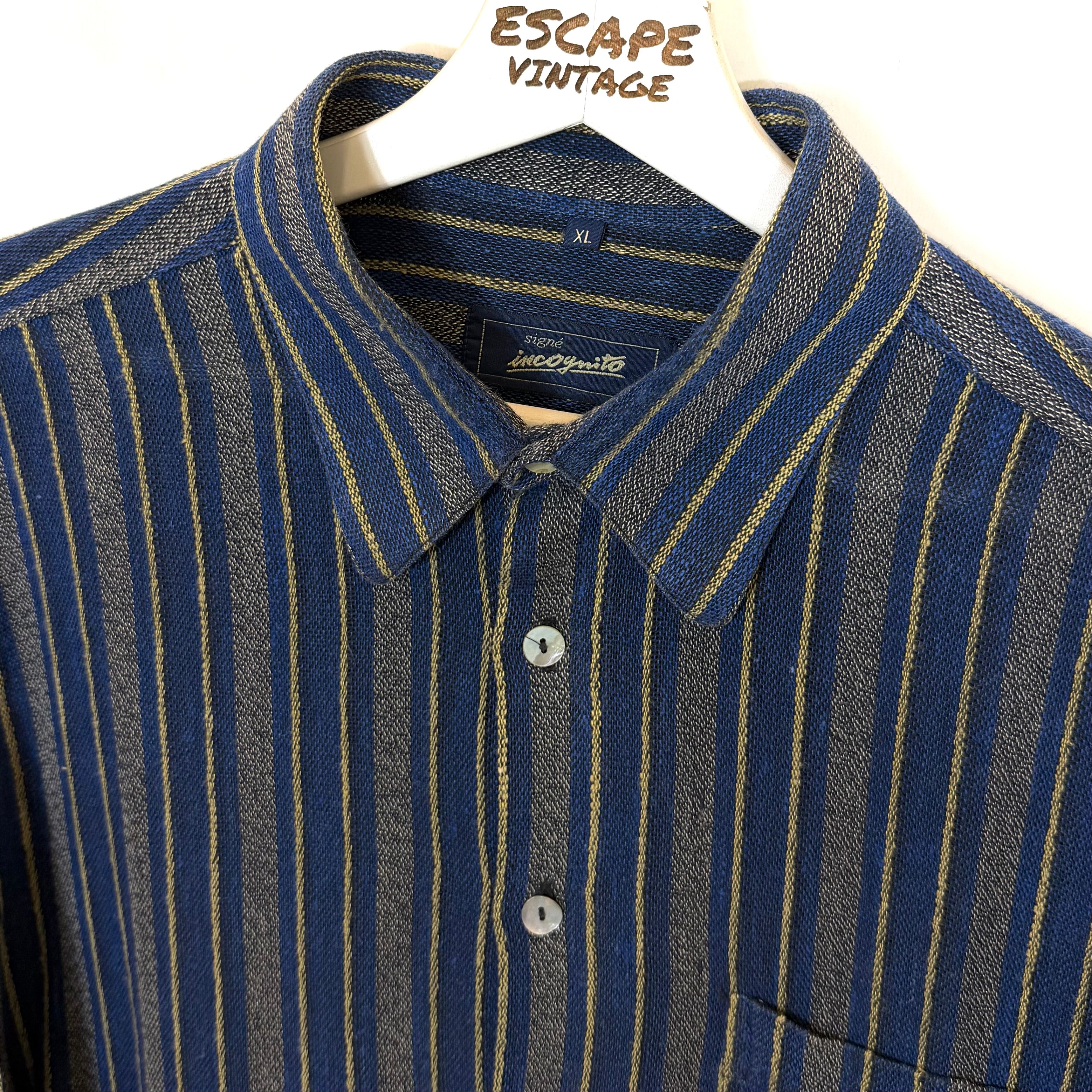 80s Camicia Stripes Vintage [XL]