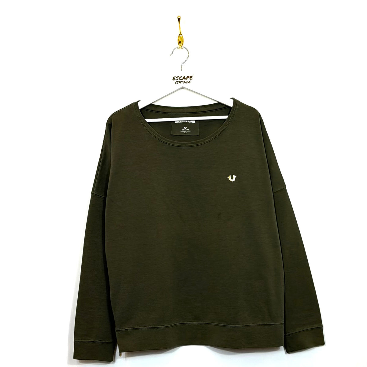 Y2K Felpa True Religion Vintage [L]